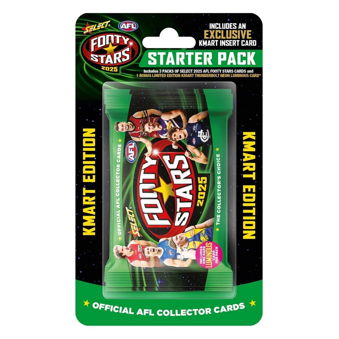 1 2025 Select AFL Footy Stars Kmart Edition Starter Pack, 1 of 2