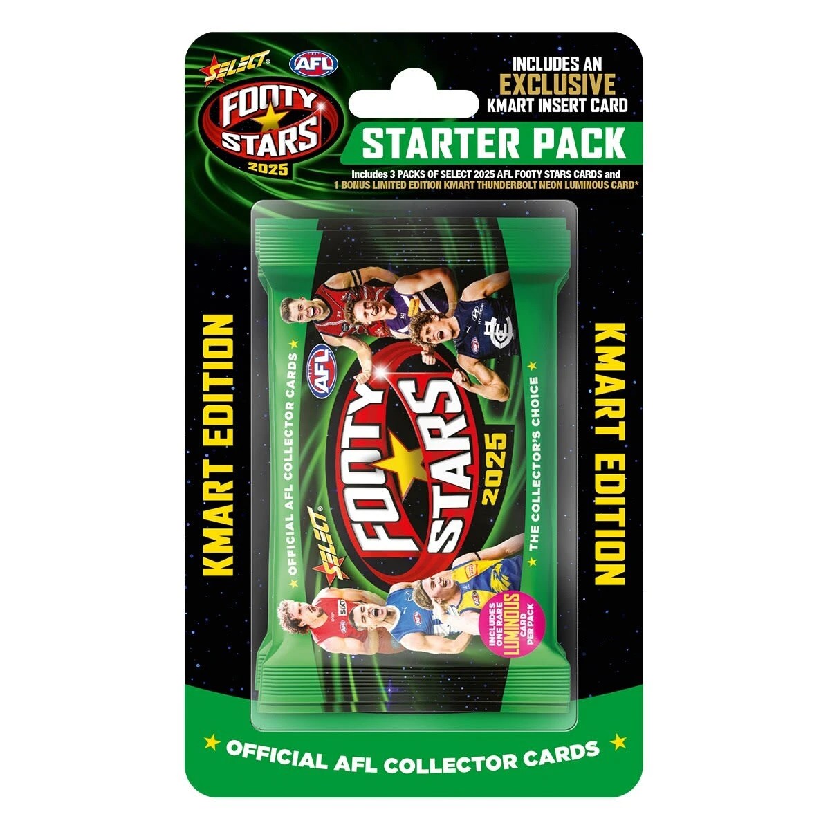 1 2025 Select AFL Footy Stars Kmart Edition Starter Pack, 1 of 2