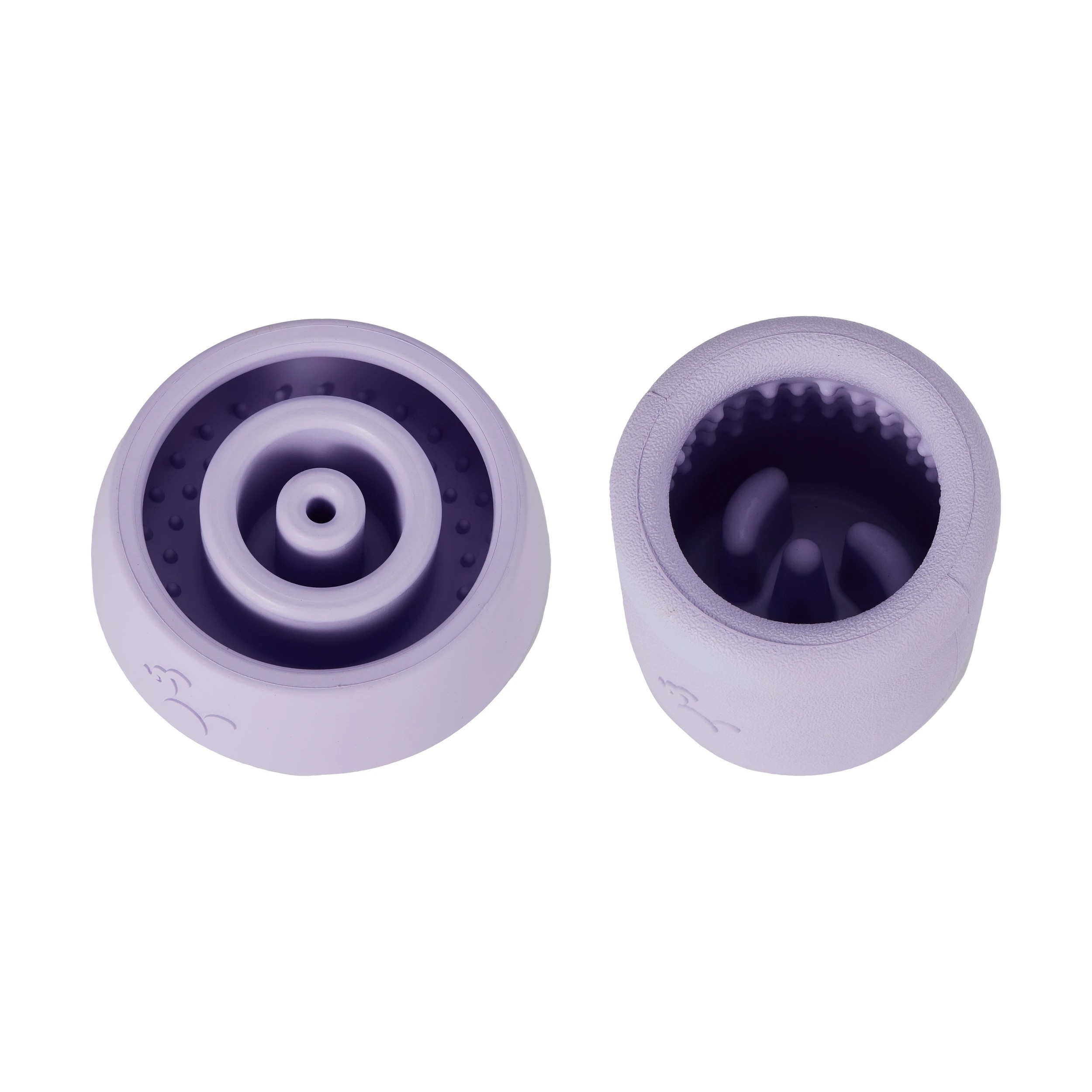 3 2 Pack Pet Rubber Treat Chew - Lilac, 3 of 6