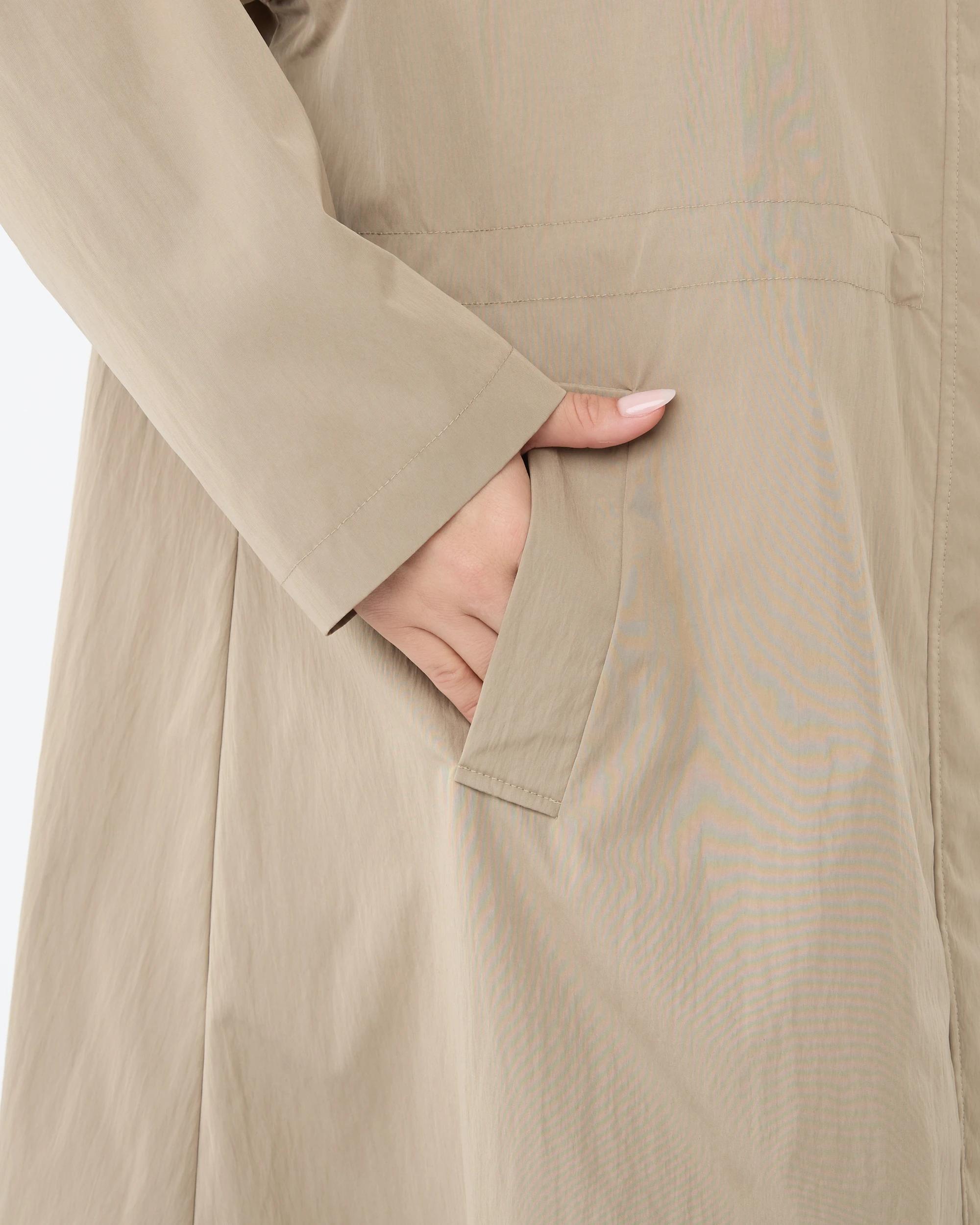 6 Long Raincoat Natural, 6 of 9