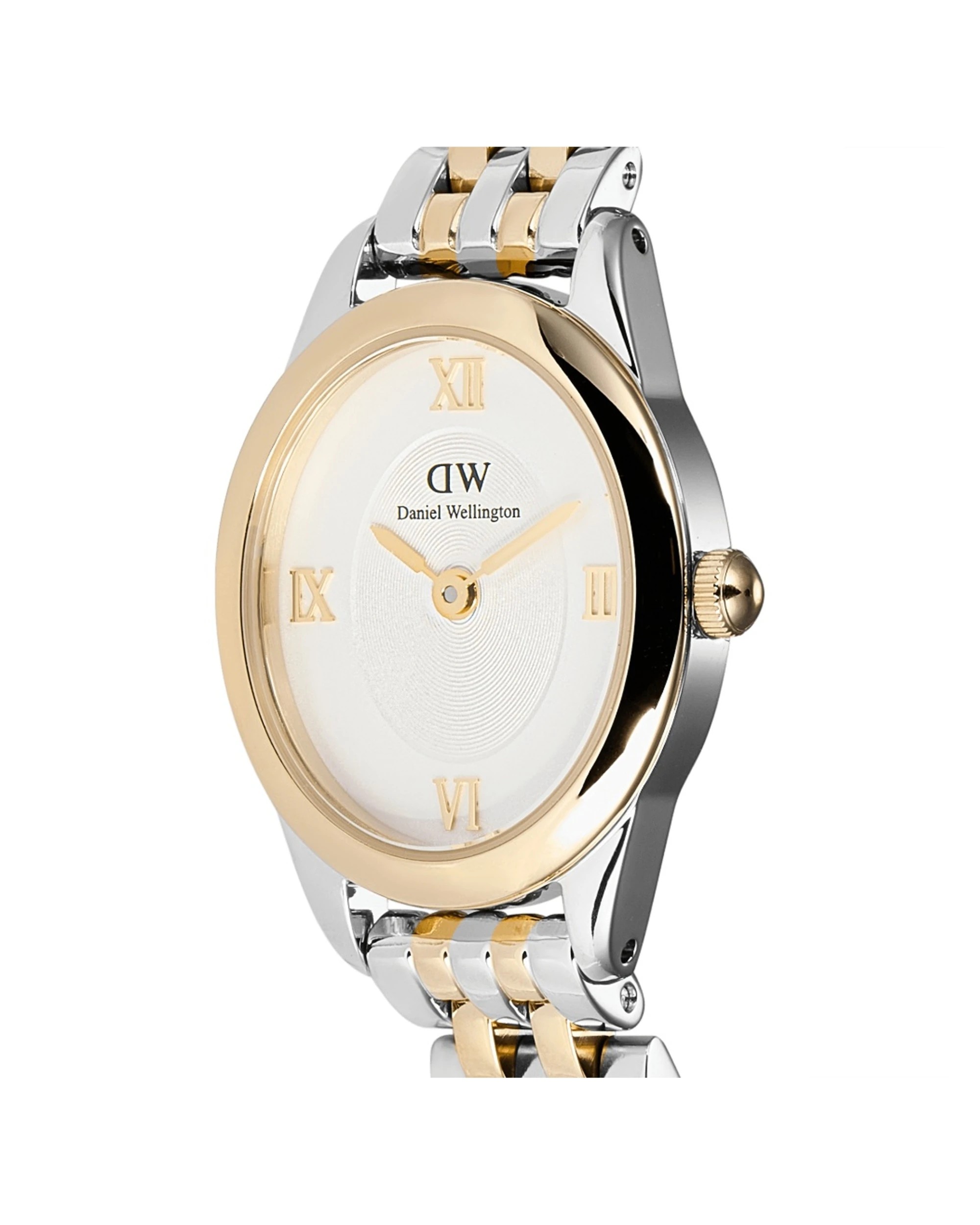 5 Daniel Wellington Ophelia Mini Two Tone Gold Silver Watch 22x25.5mm Elegant Oval Dial, 5 of 6