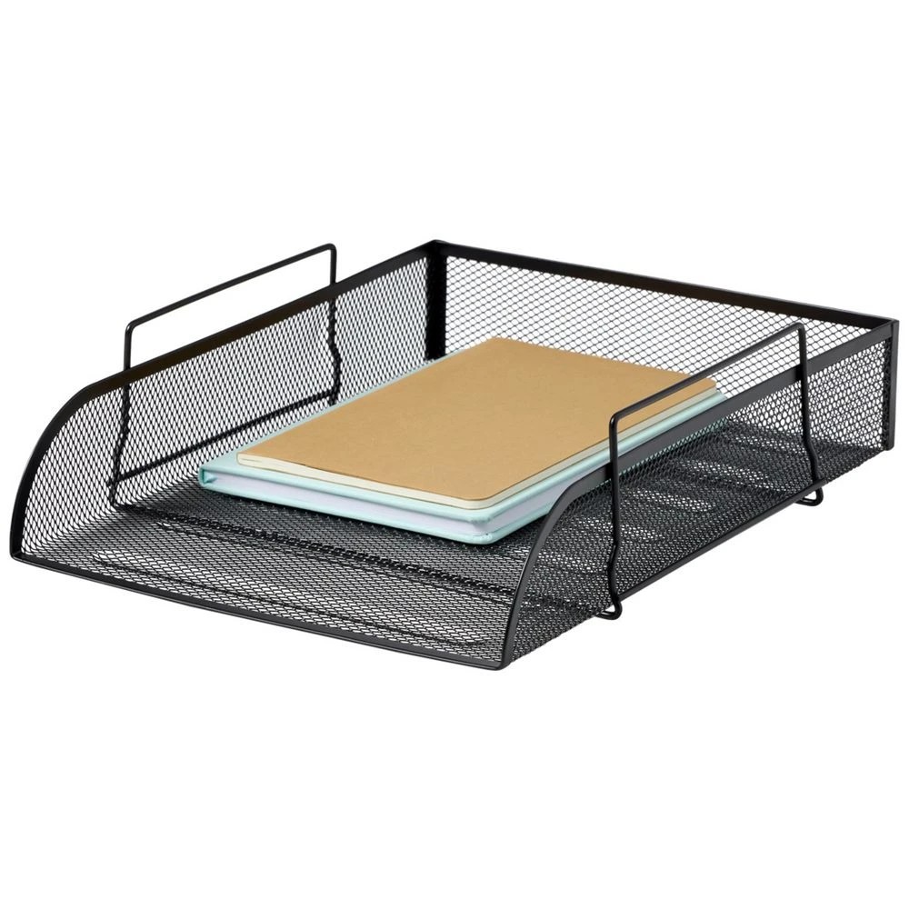 3 J.Burrows A4 Mesh Document Tray Black, 3 of 3