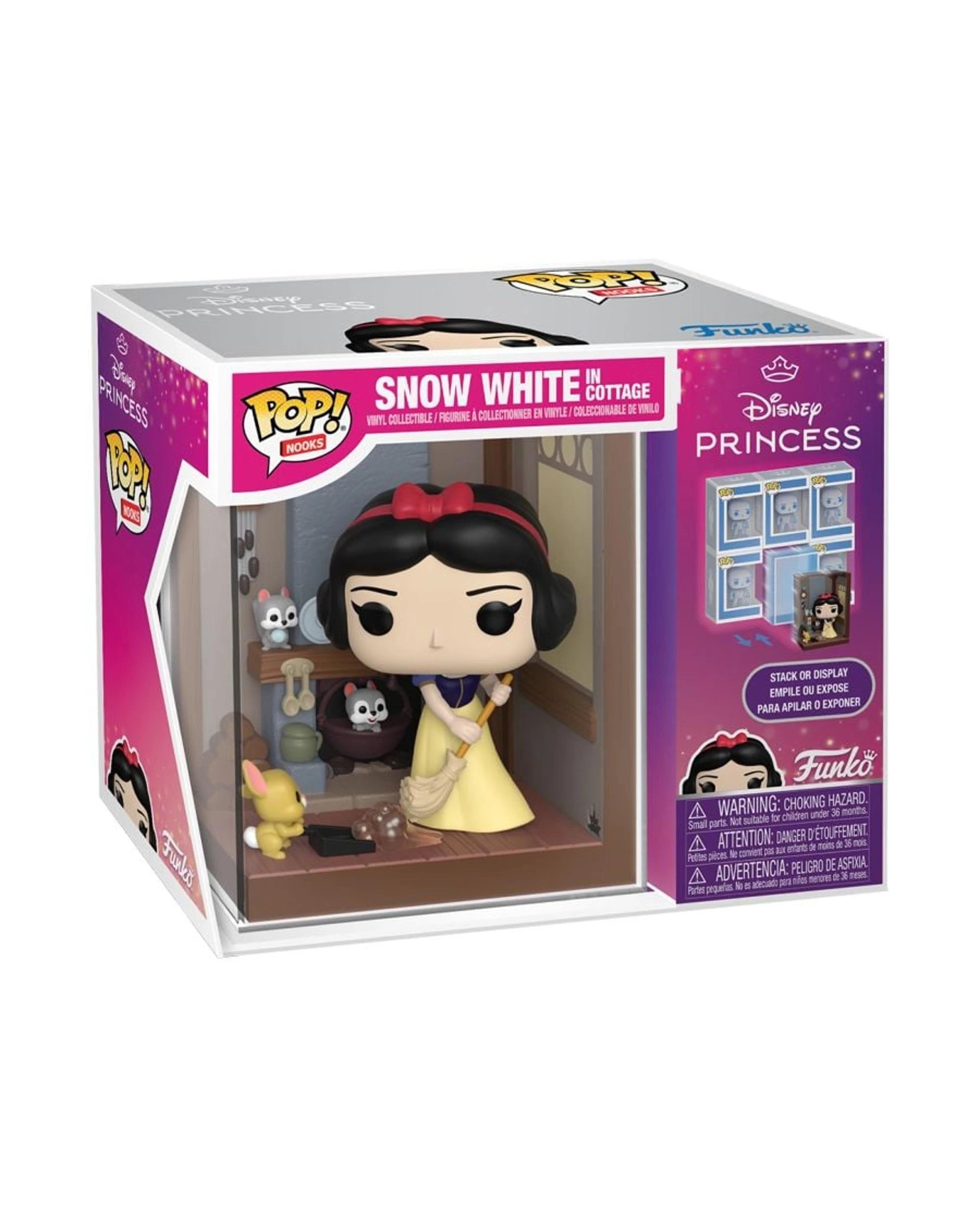 3 Disney Snow White - 1937 -  Snow White in Cottage POP! Nook Funko POP! Vinyl, 3 of 3