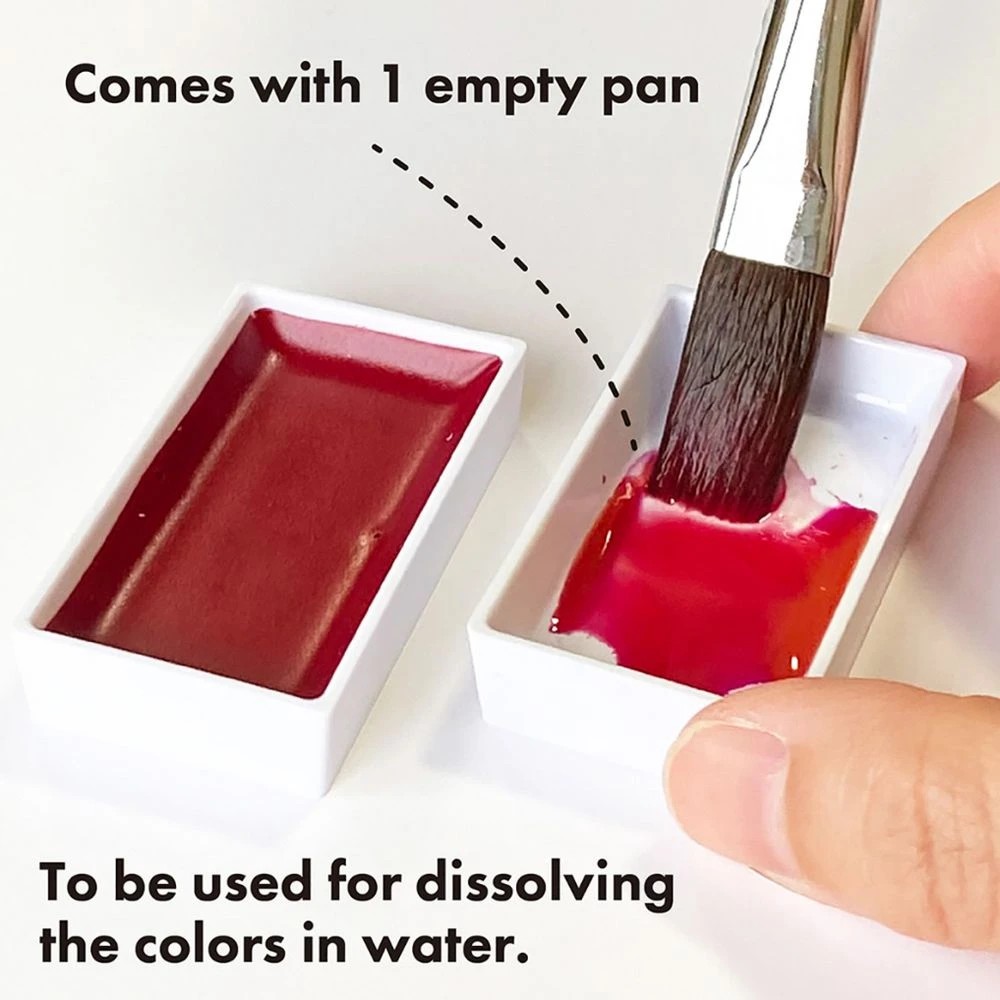 10 Kuresake Gansai Tambi Granulating Watercolours 5 Pack, 10 of 10