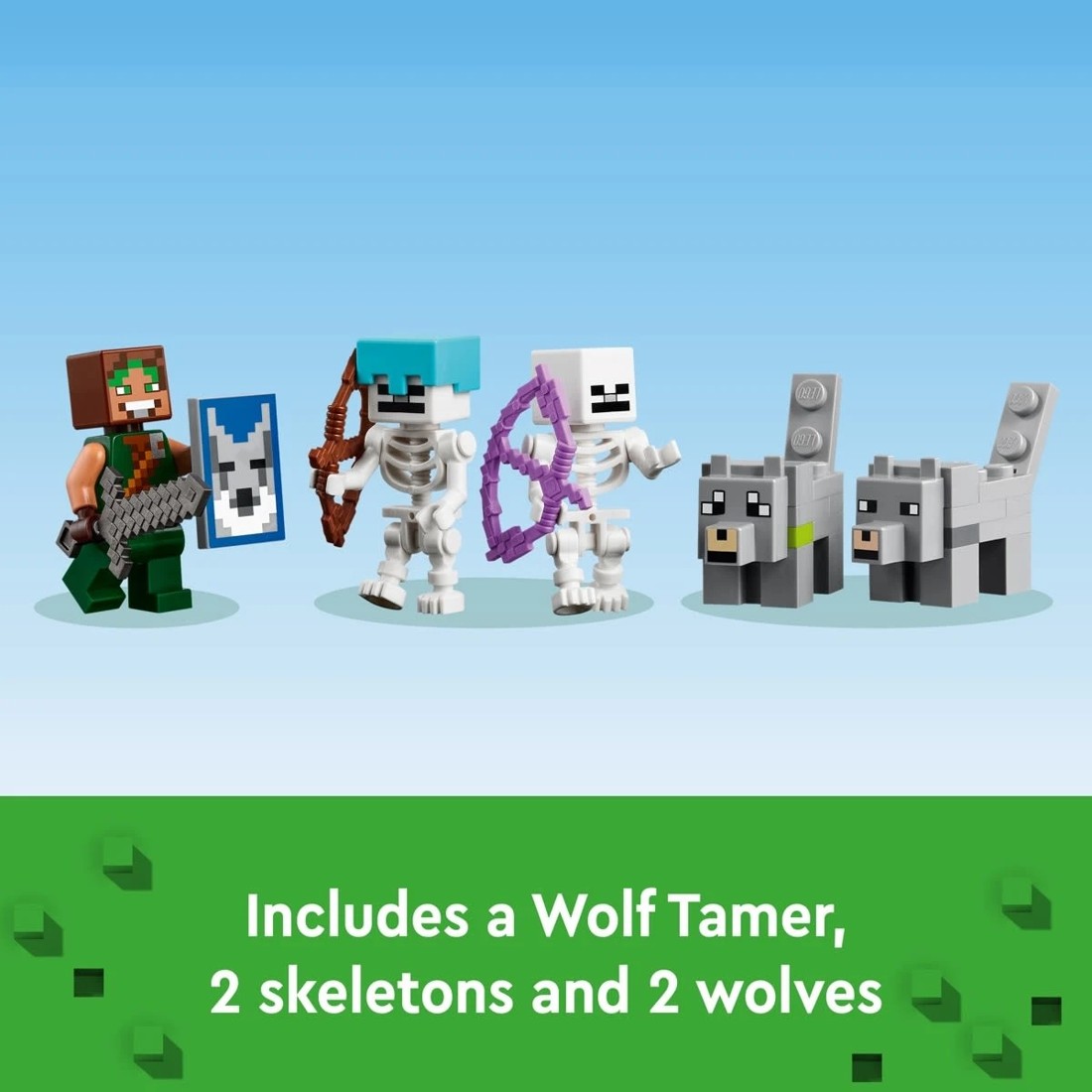 8 LEGO Minecraft The Wolf Stronghold Fortress Playset 21261, 8 of 11