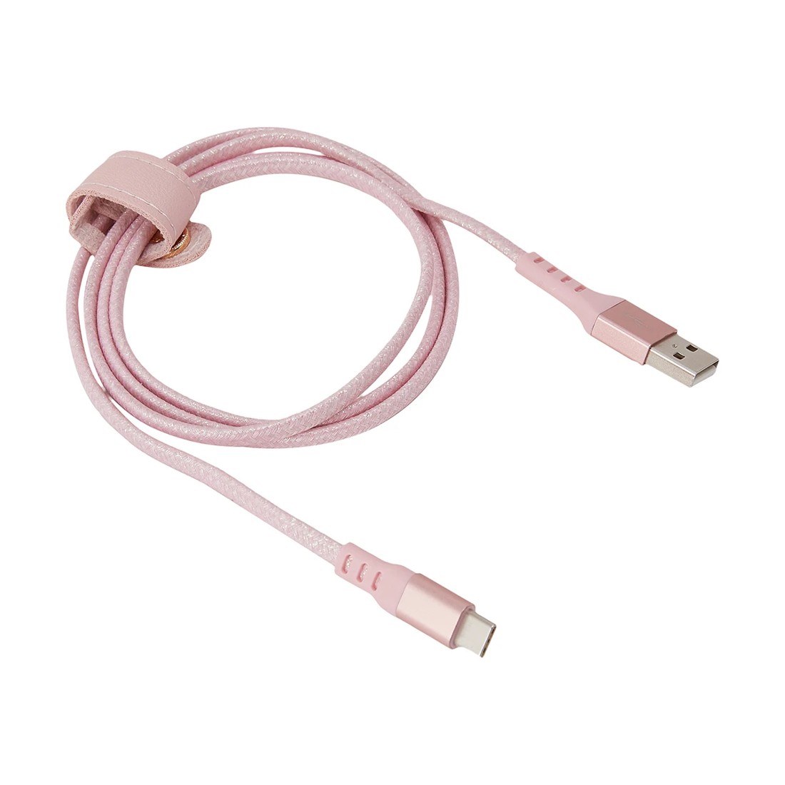 3 USBC Metal Cable 1m - Pink, 3 of 4