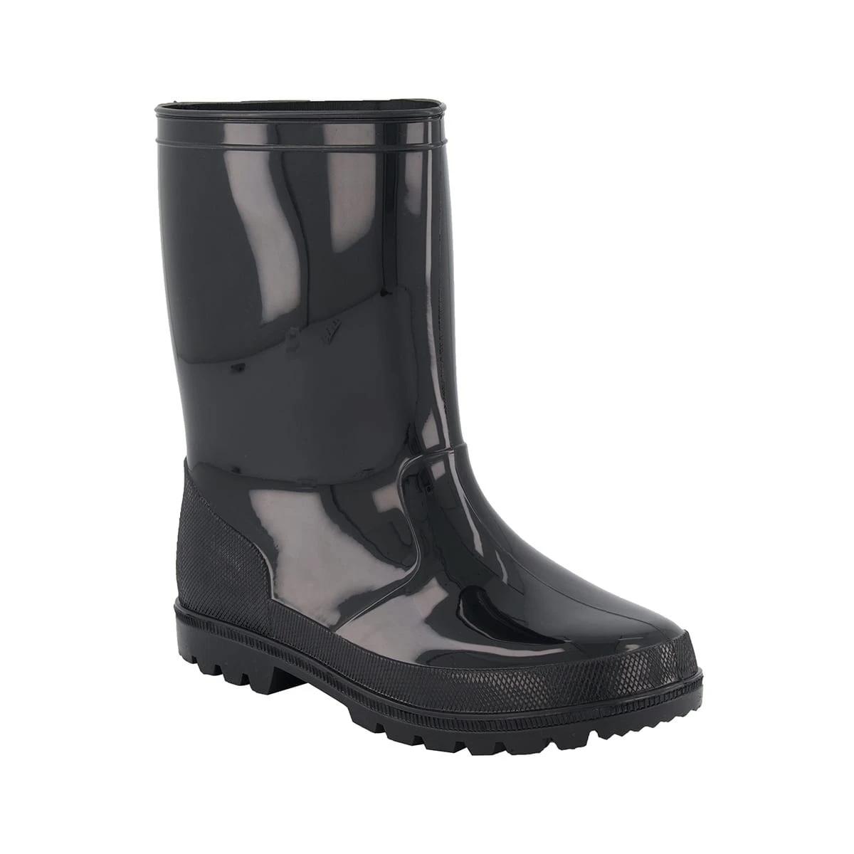 1 Kids Rainboots Black, 1 of 4