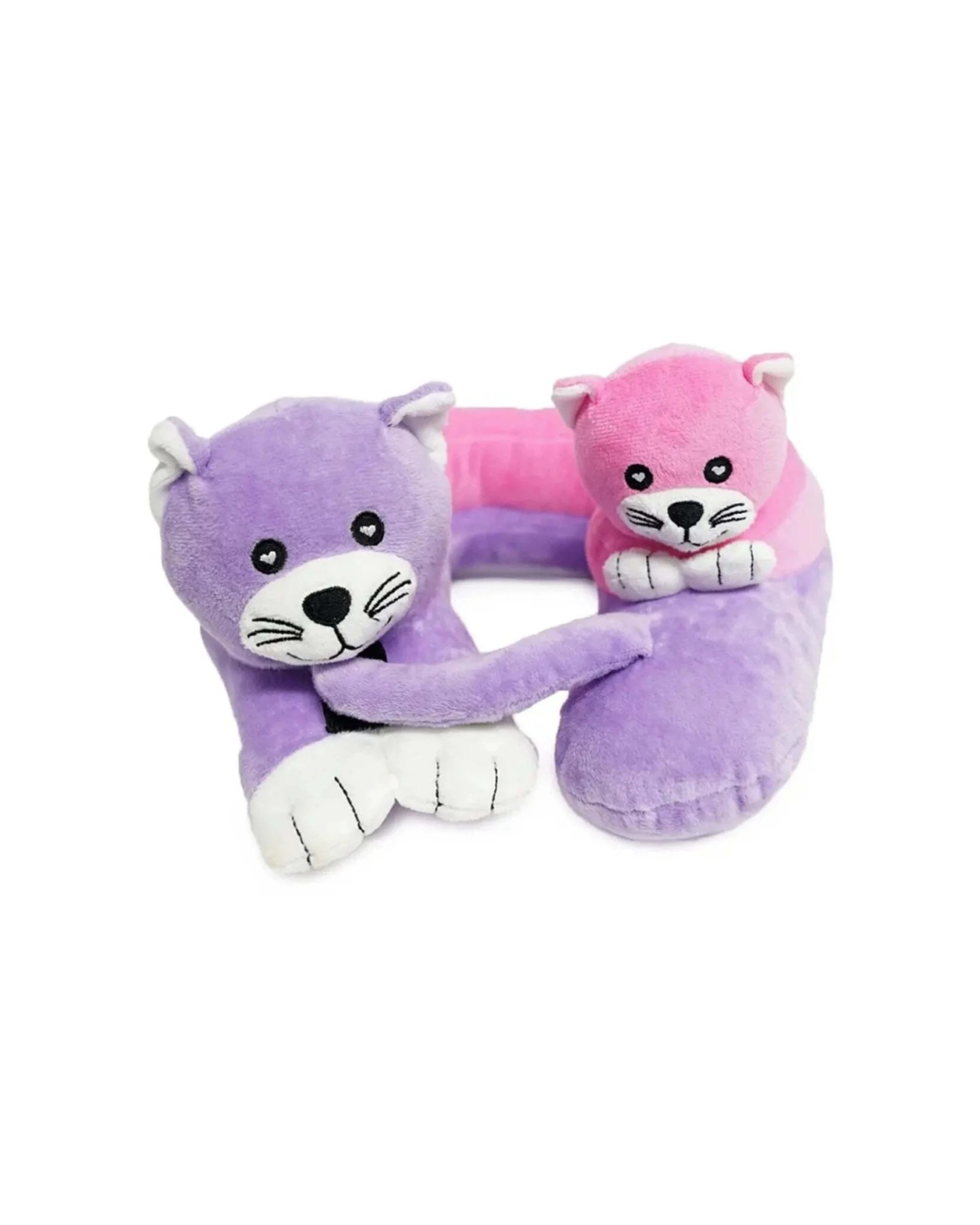 1 Cabeau Evolution Kids Fun Travel Neck Pillow Plush Design 3Y+ Kittens, 1 of 2