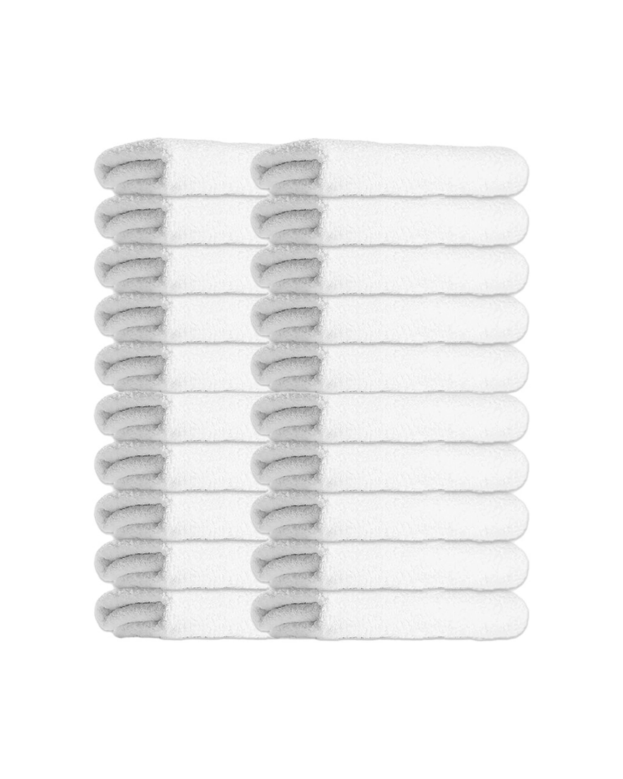 1 Jason Commercial 20PK J Dry Supreme Bath Mat 50x75cm 500gsm Durable - White, 1 of 4