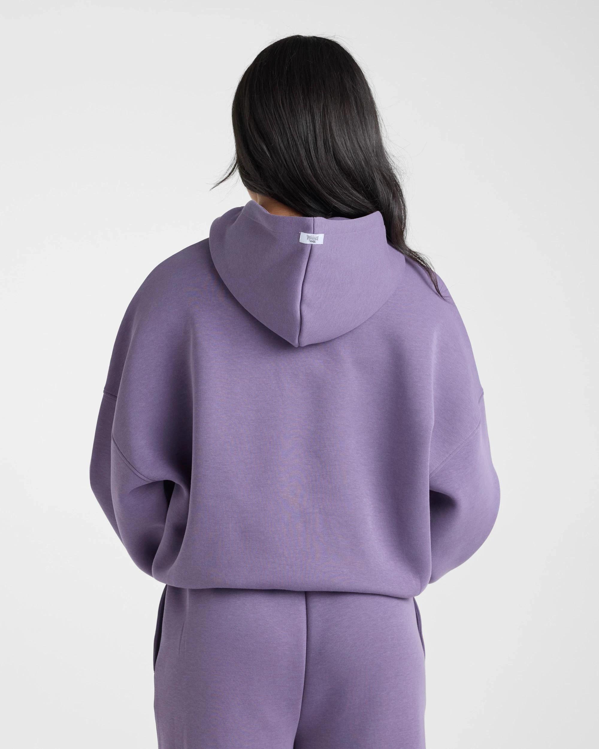 2 Lonsdale London Boxy Hoodie DUSTY IRIS, 2 of 5