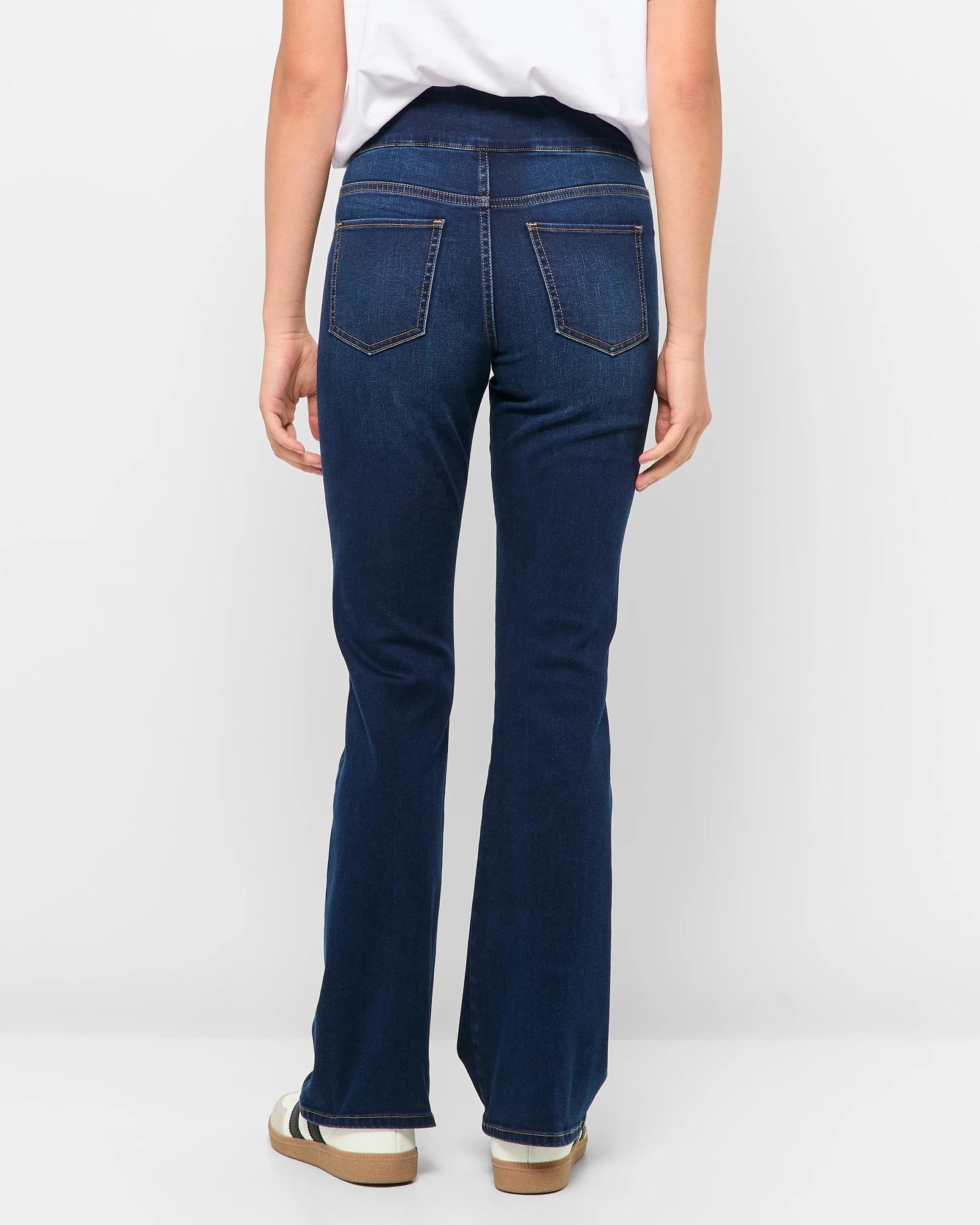 4 Target High Rise Full Length Flare Denim Jeggings - Lindsey NIAGRA BLUE, 4 of 5