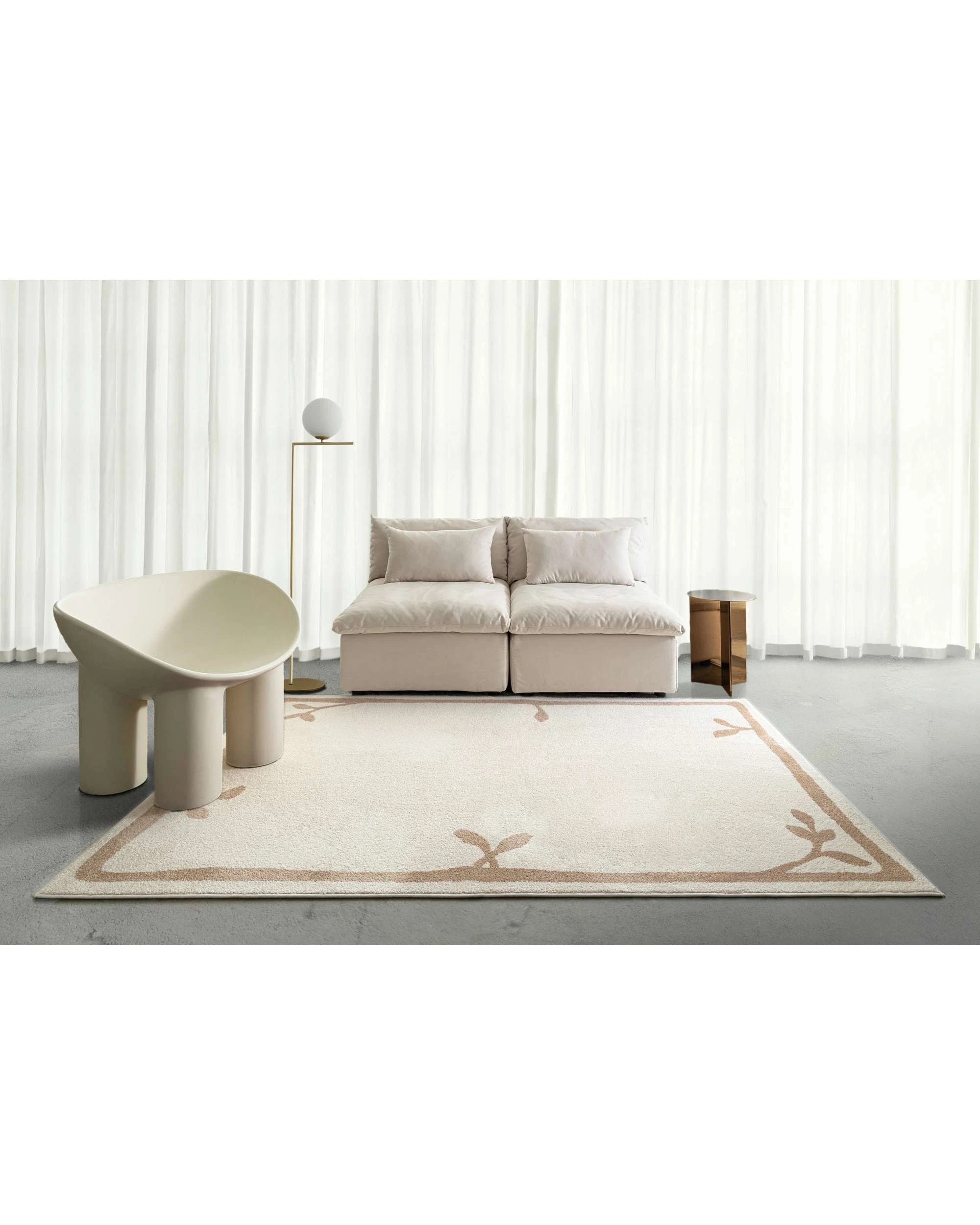 2 Loopsie Atitlan Rug-330cm x 240cm - White, 2 of 8