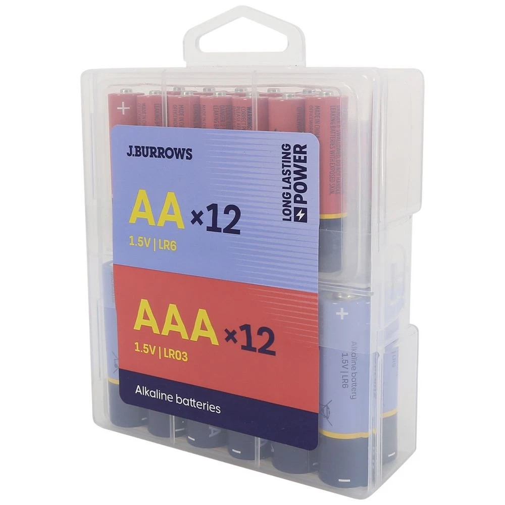 5 J.Burrows Batteries Mixed 24 Pack, 5 of 8