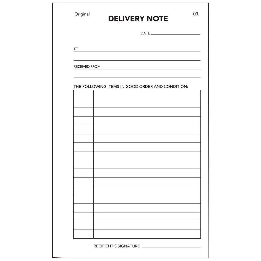 2 Olympic No.700 Carbonless Duplicate Delivery Book, 2 of 2