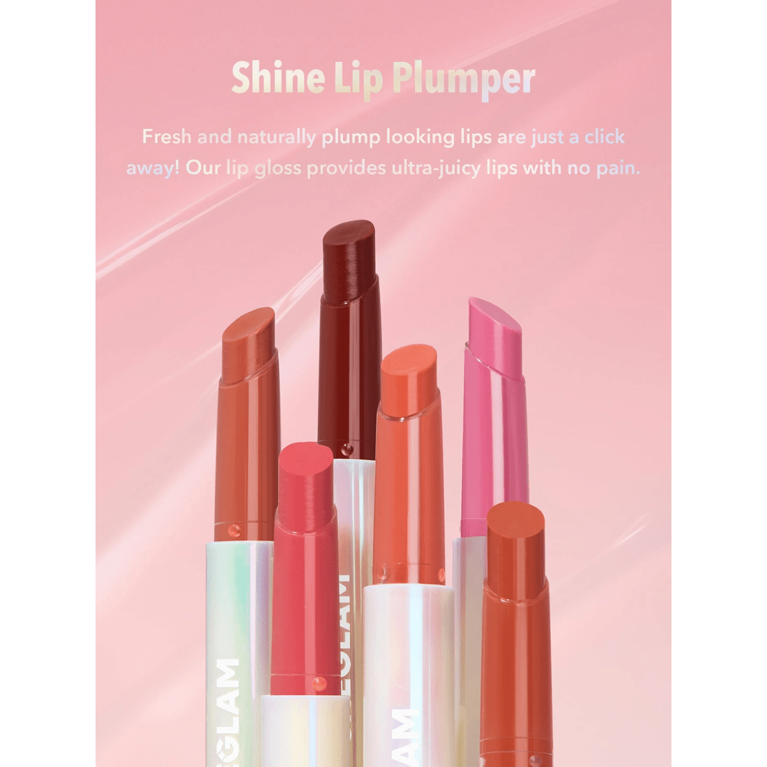 4 SHEGLAM Pout-Perfect Shine Lip Plumper - First Crush, 4 of 6