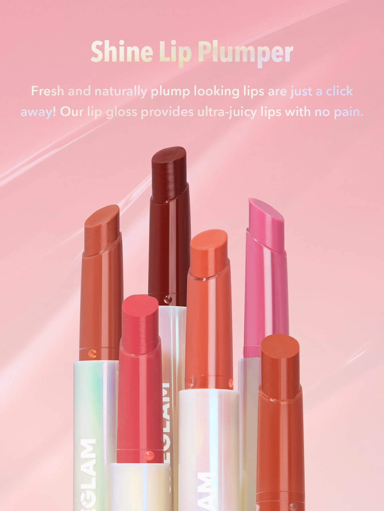 4 SHEGLAM Pout-Perfect Shine Lip Plumper - First Crush, 4 of 6
