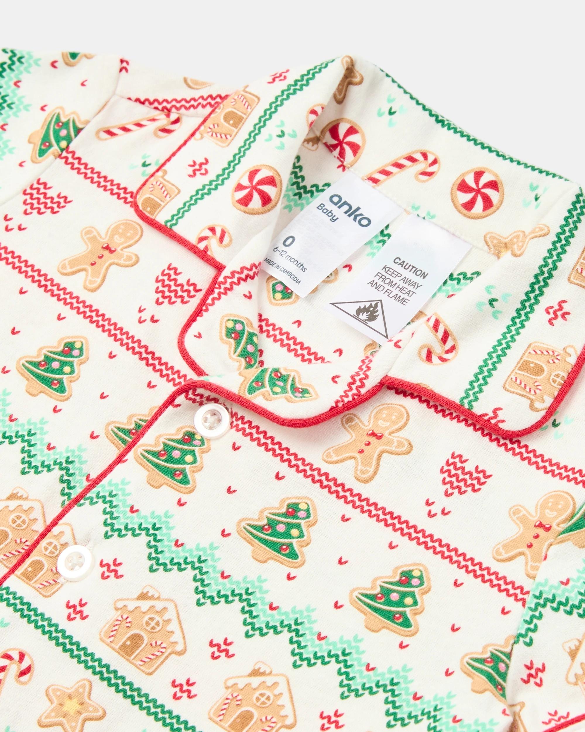 9 Family Matching Christmas Fairisle Baby Pyjama Set Fairisle, 9 of 10