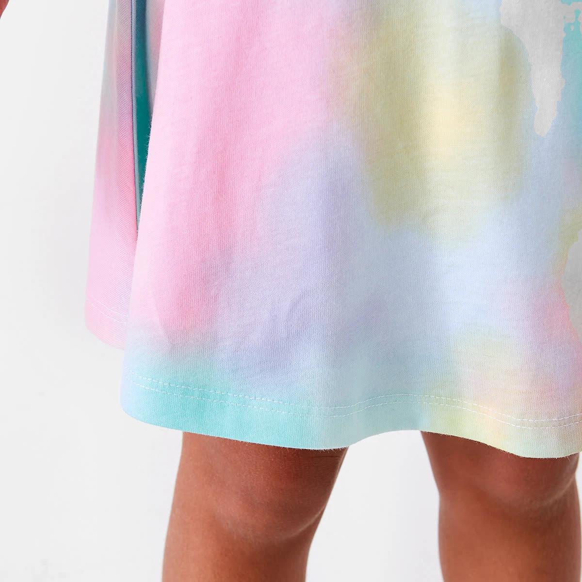 3 Printed Skort Pst Tiedye, 3 of 8