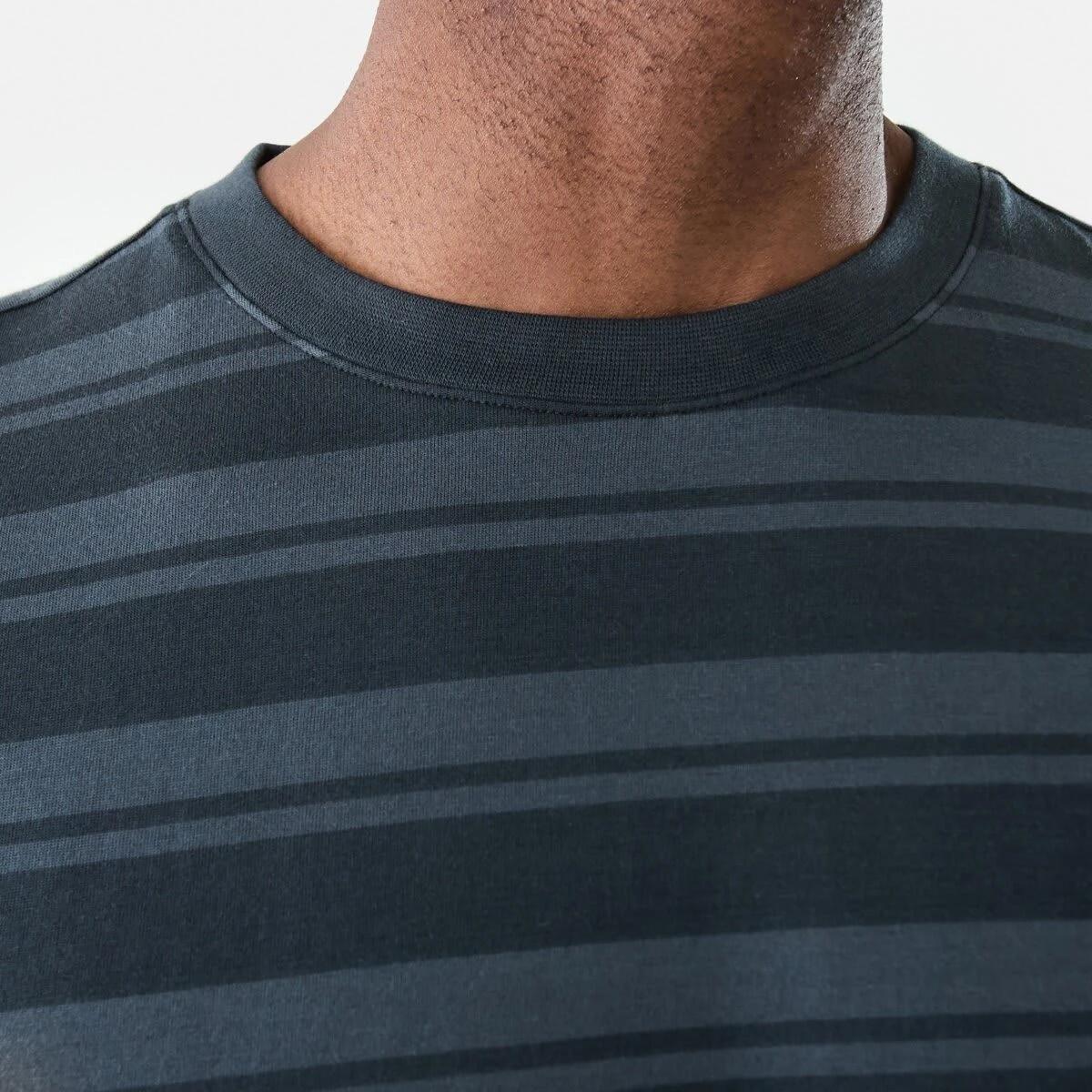 5 Australian Cotton Stripe T-shirt Nvy Stripe, 5 of 5