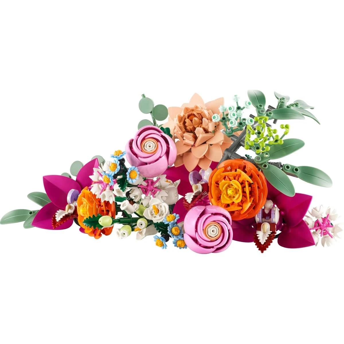 3 LEGO Botanicals Pretty Pink Flower Bouquet 10342, 3 of 10
