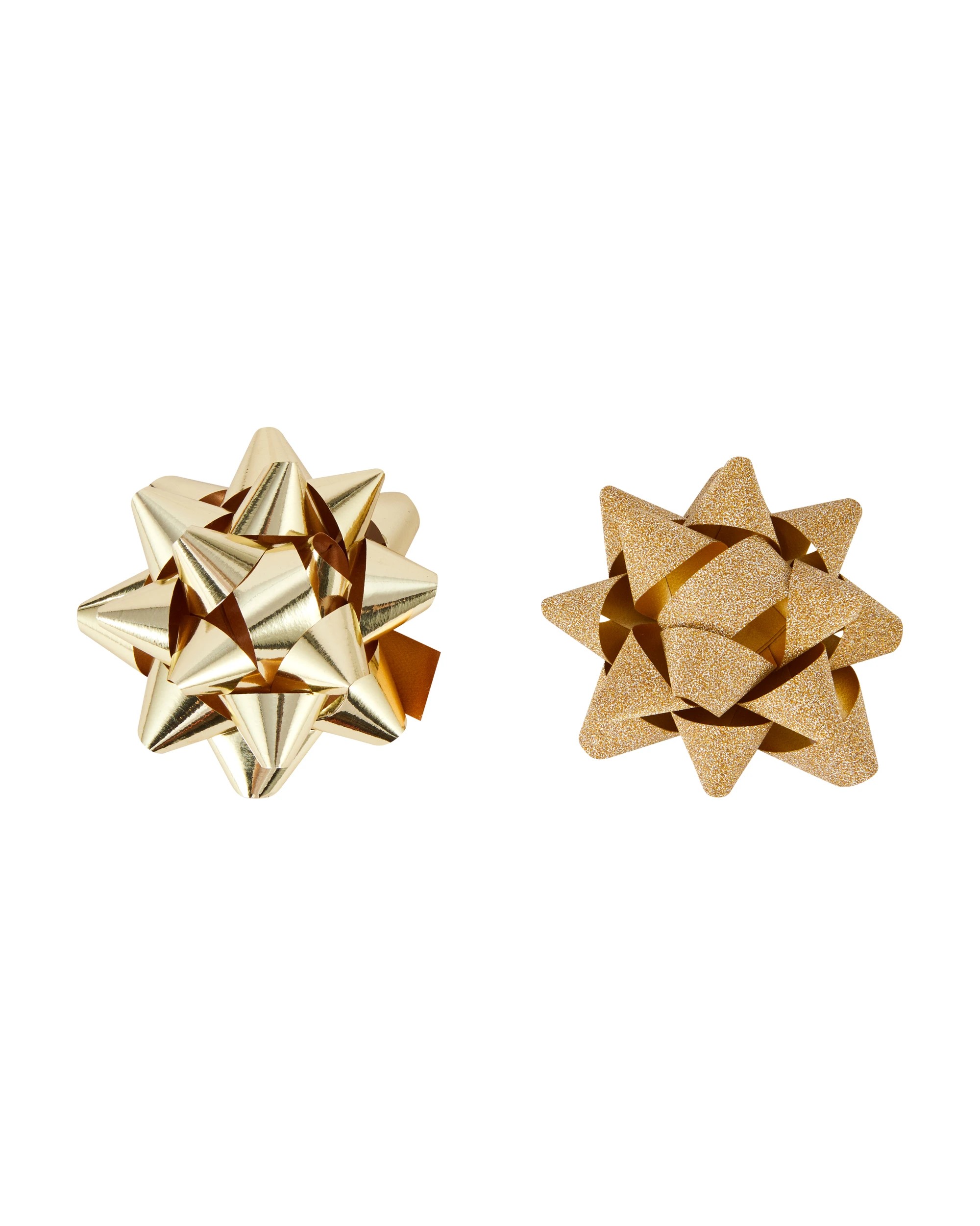 2 2 Piece Gift Bows - Gold Look, 2 of 4