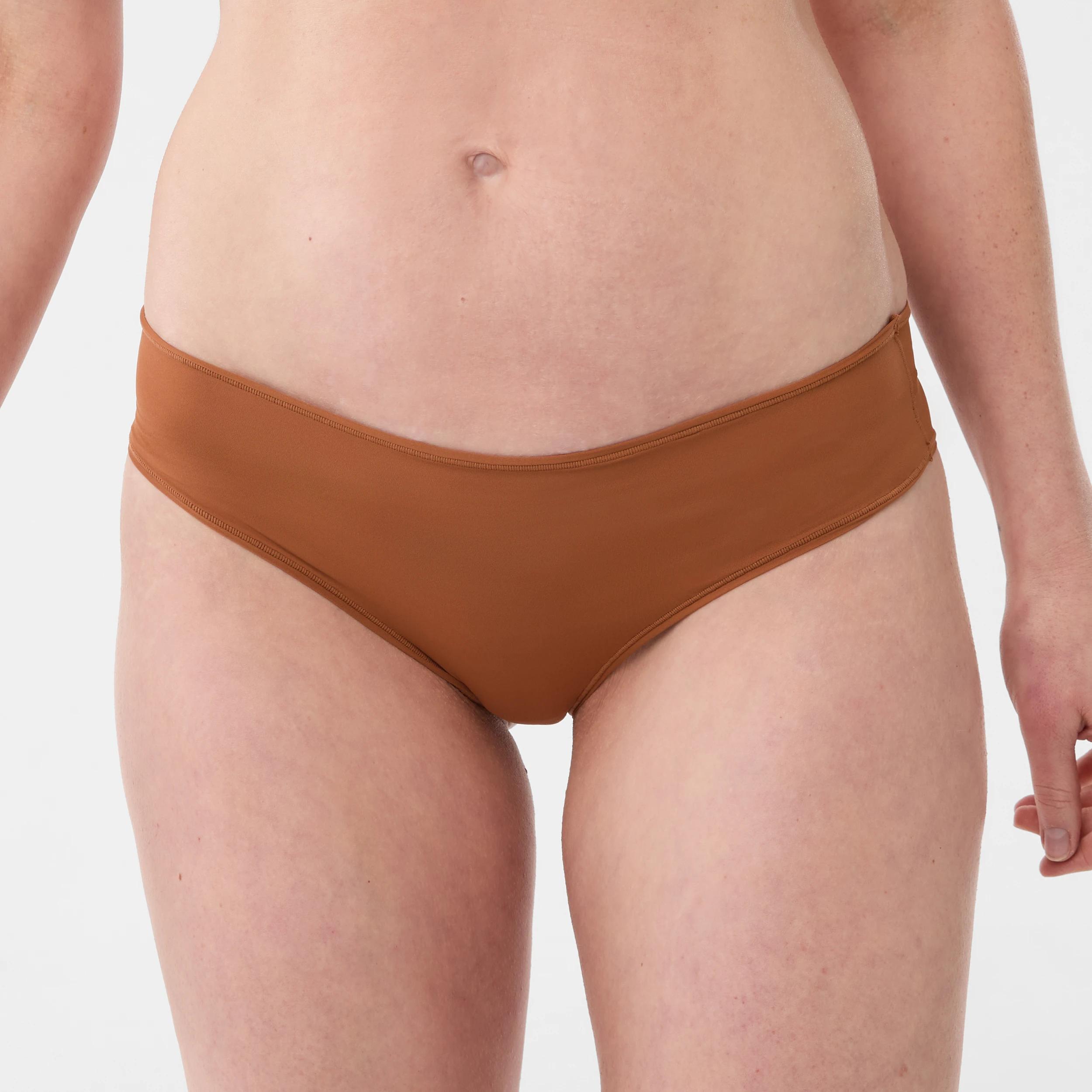 3 3 Pack Super Soft Bikini Briefs BRUNI BLUE, BRONZE BROWN, CHOCOLATE FUDGE, 3 of 7