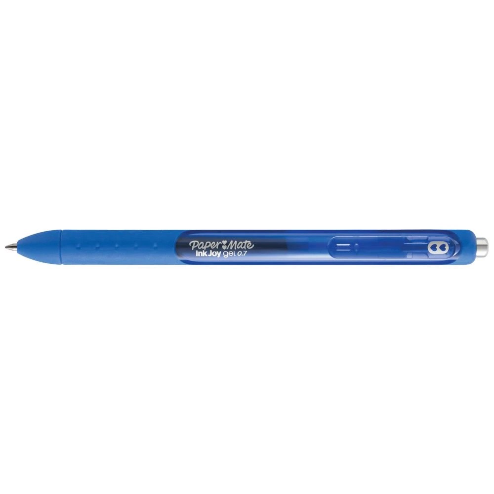 1 Paper Mate Inkjoy Gel Pen 0.7mm Pure Blue, 1 of 1