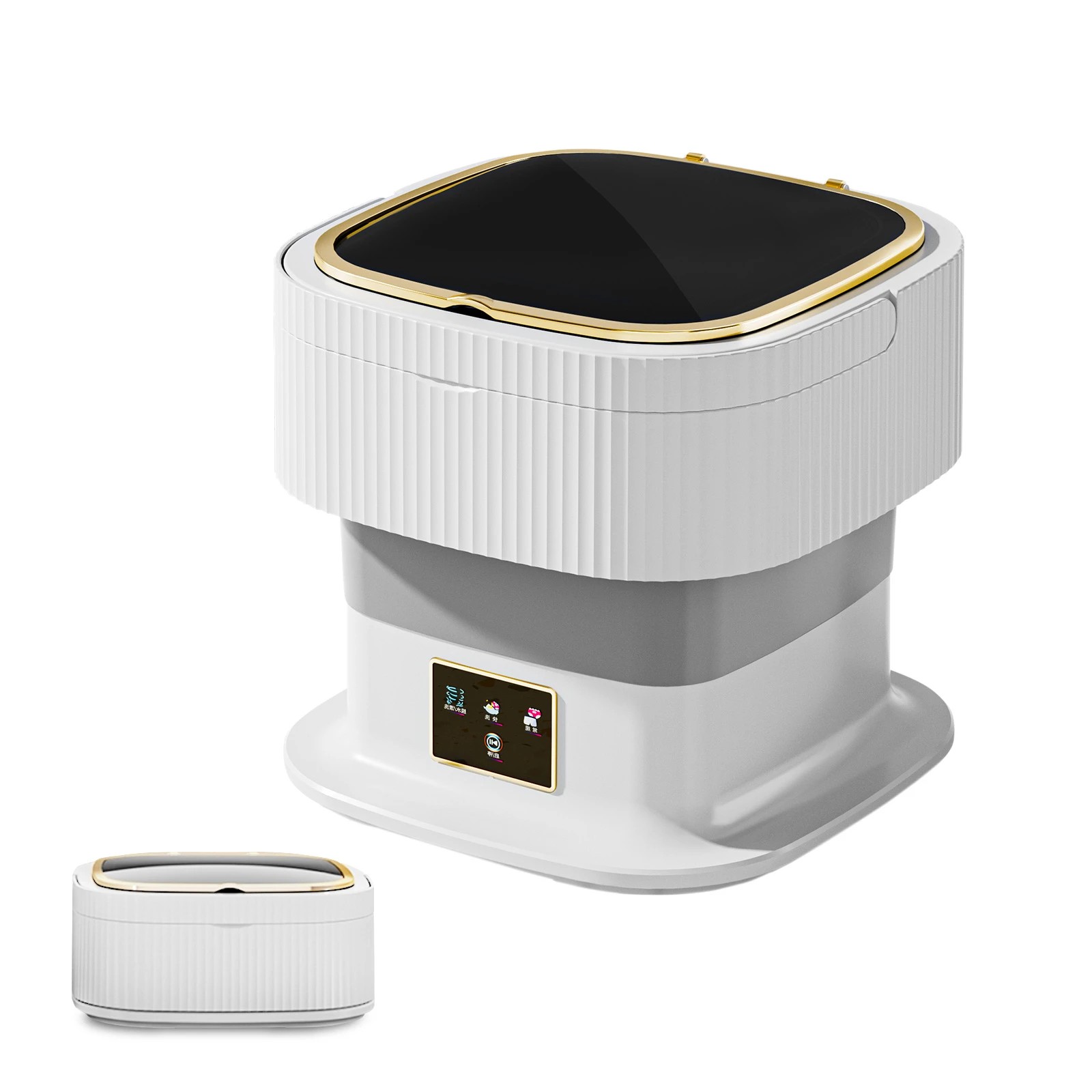 2 Ausway Portable Washing Machine Mini Washer Foldable 11L Semi Auto, 2 of 4