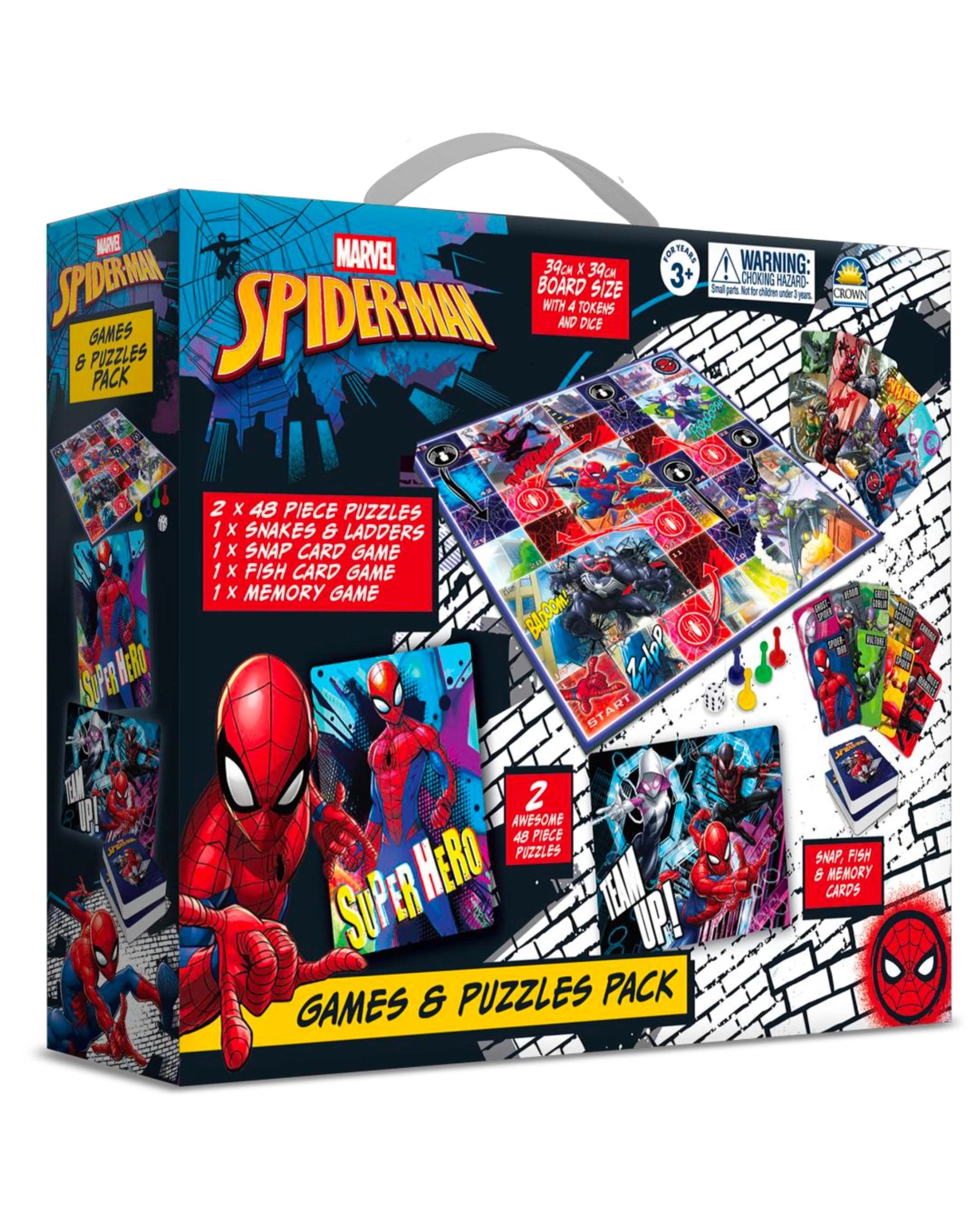 1 Marvel Spider-Man Games and Puzzles Pack, 1 of 1