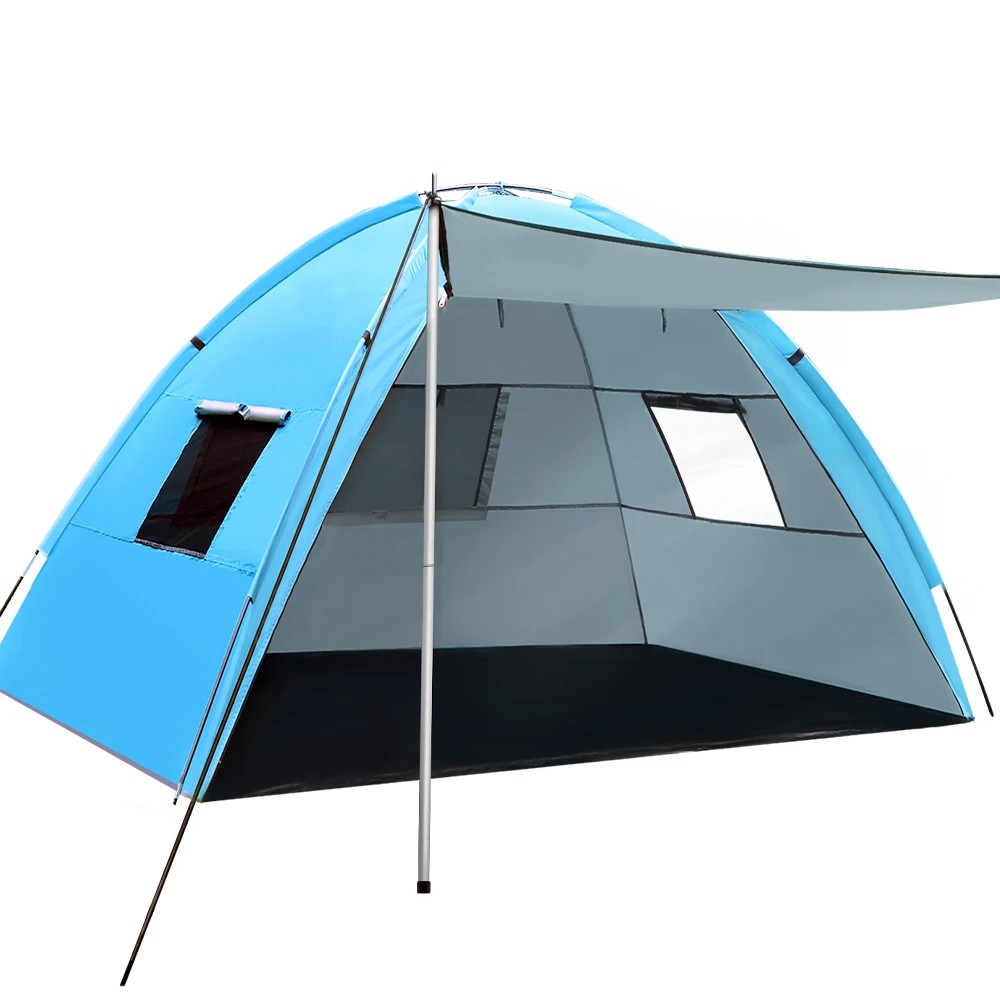 1 Weisshorn Camping Tent Beach Portable Hiking Sun Shade Shelter Fishing 4 - Blue, 1 of 6