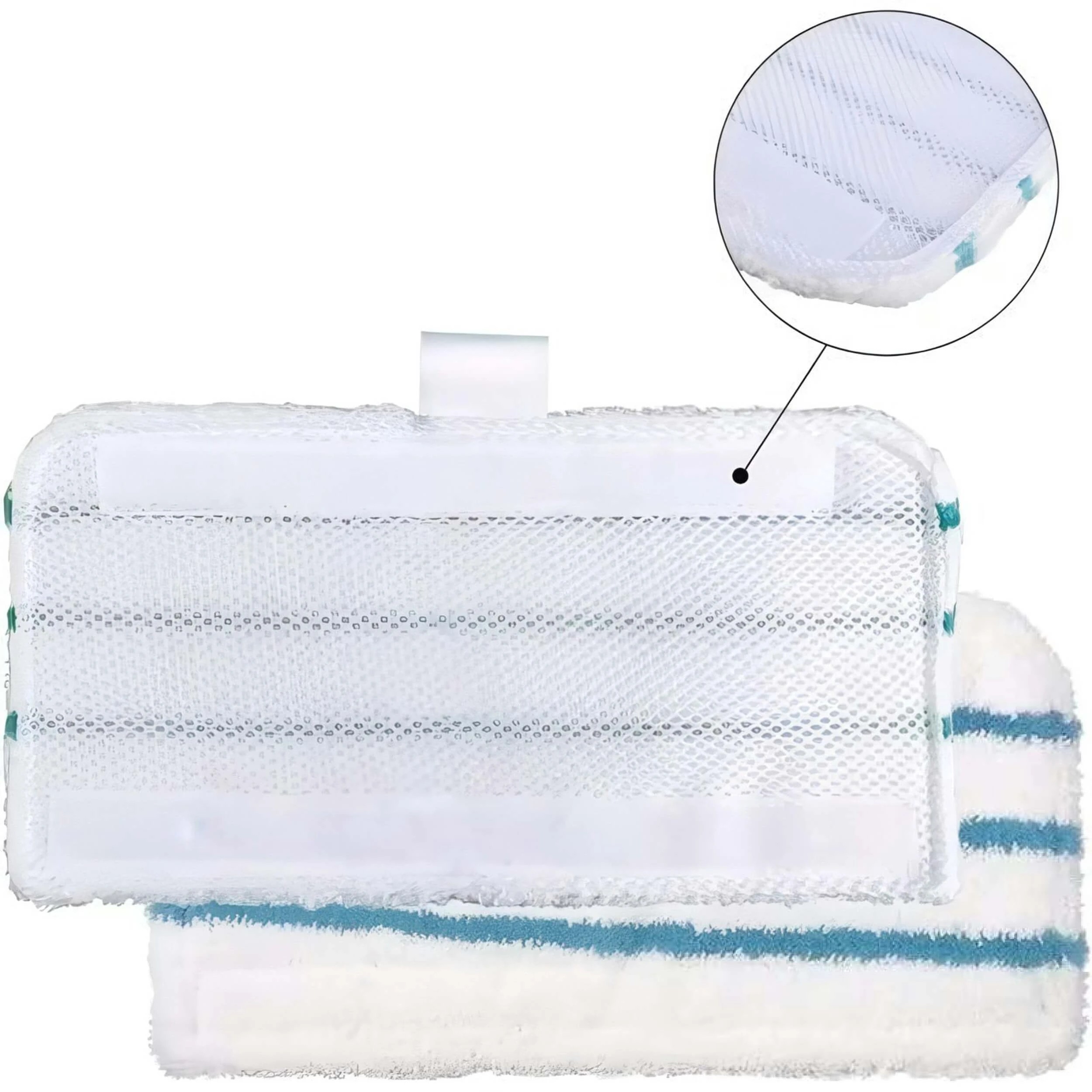 2 Hygieia 4pk Replacement Mop Pads For Black & Decker Smart Select Steam Mops - Blue, 2 of 2