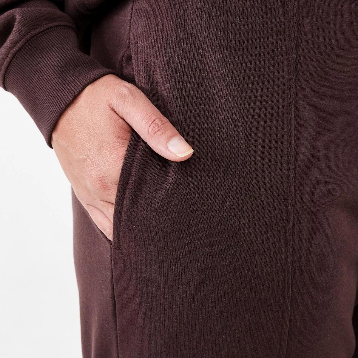 5 Active Womens Cuffed Trackpants TUSCAN BROWN, 5 of 5