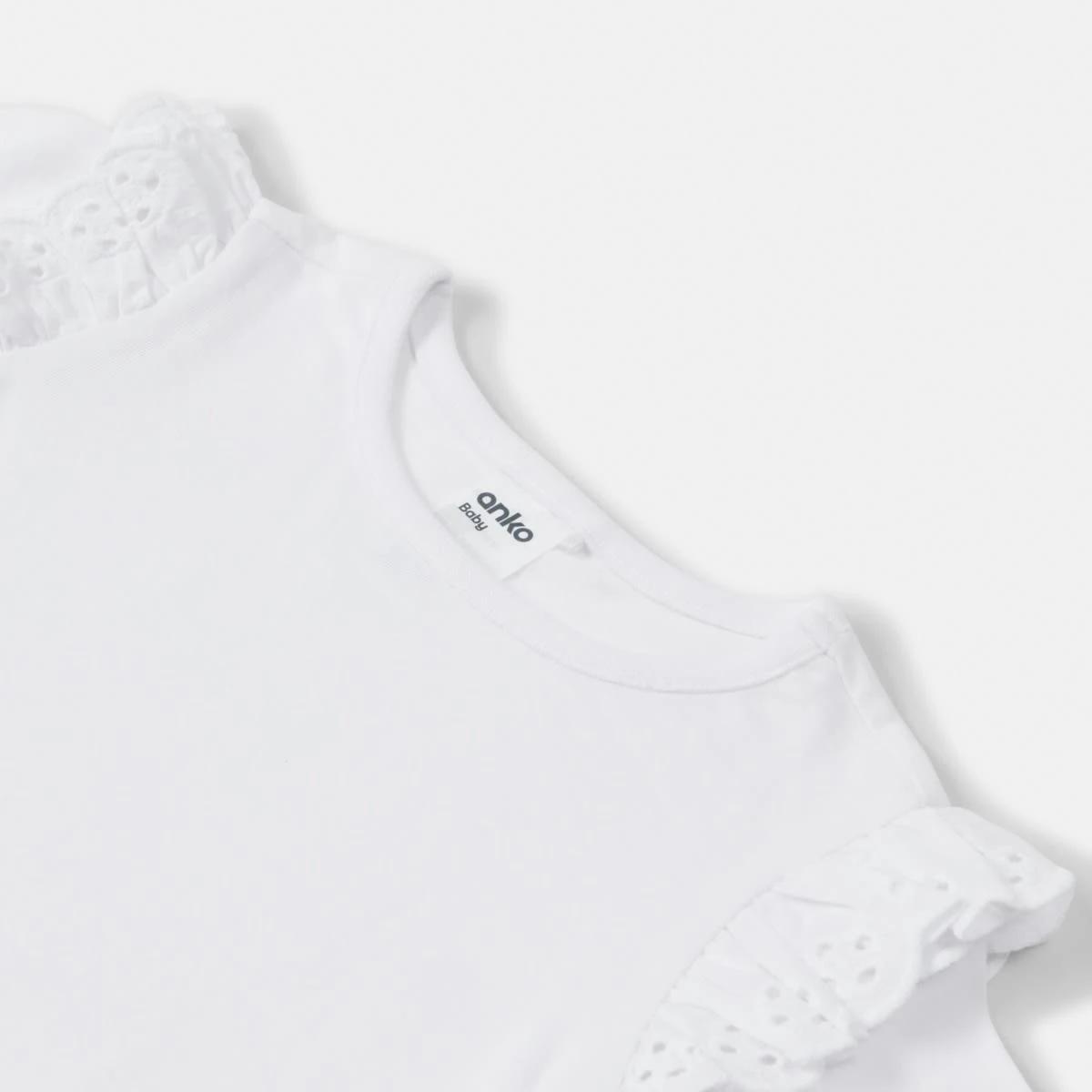 7 3 Pack Long Sleeve Broderie T-shirt Pnk Pk, 7 of 8