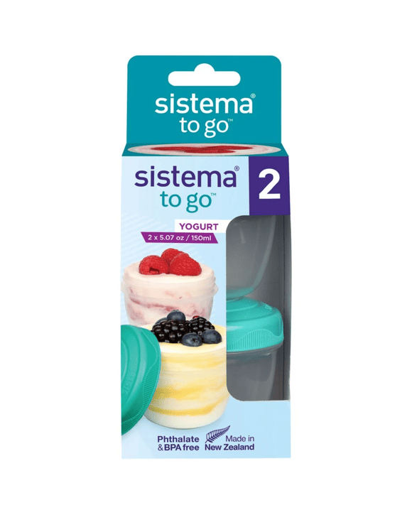 Sistema Yogurt To Go Pot 2 Pack