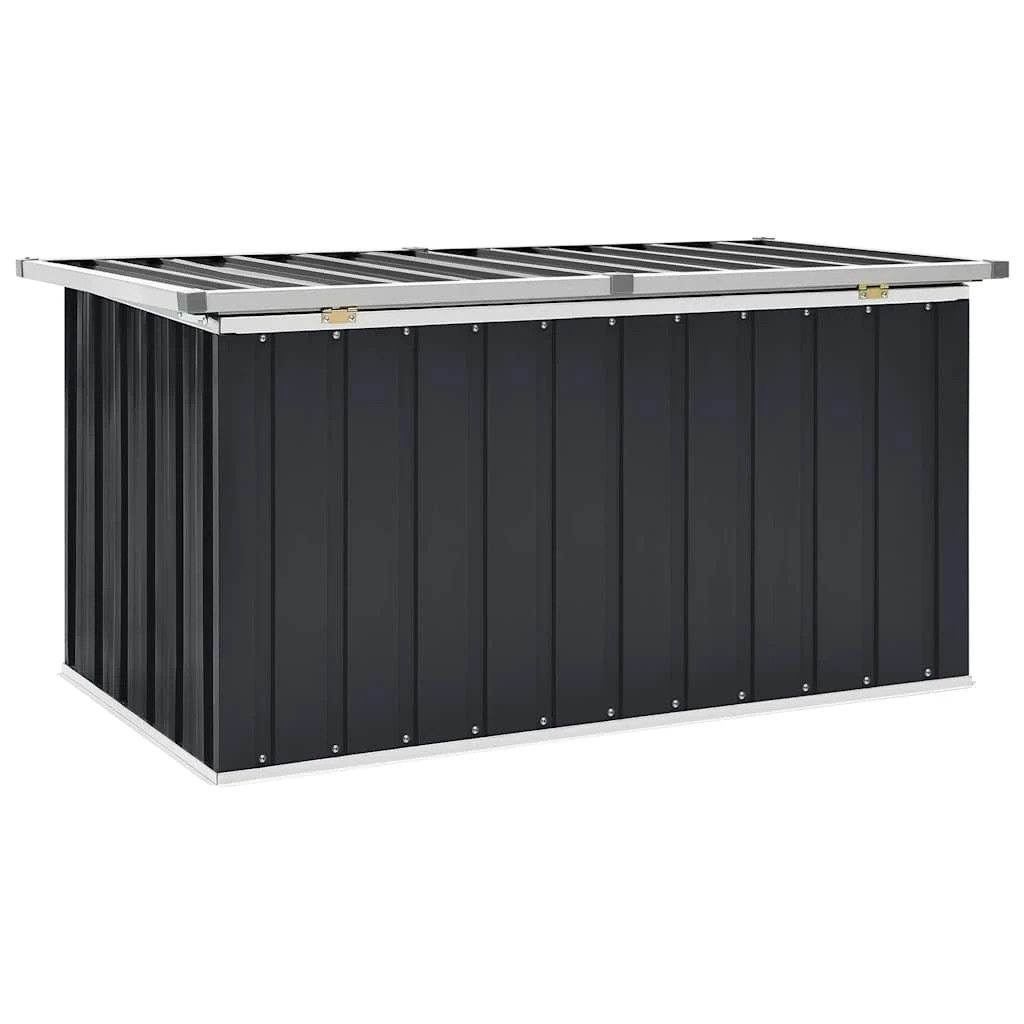 8 Vidaxl Storage Box Garden Cushion Box - Grey, 8 of 10