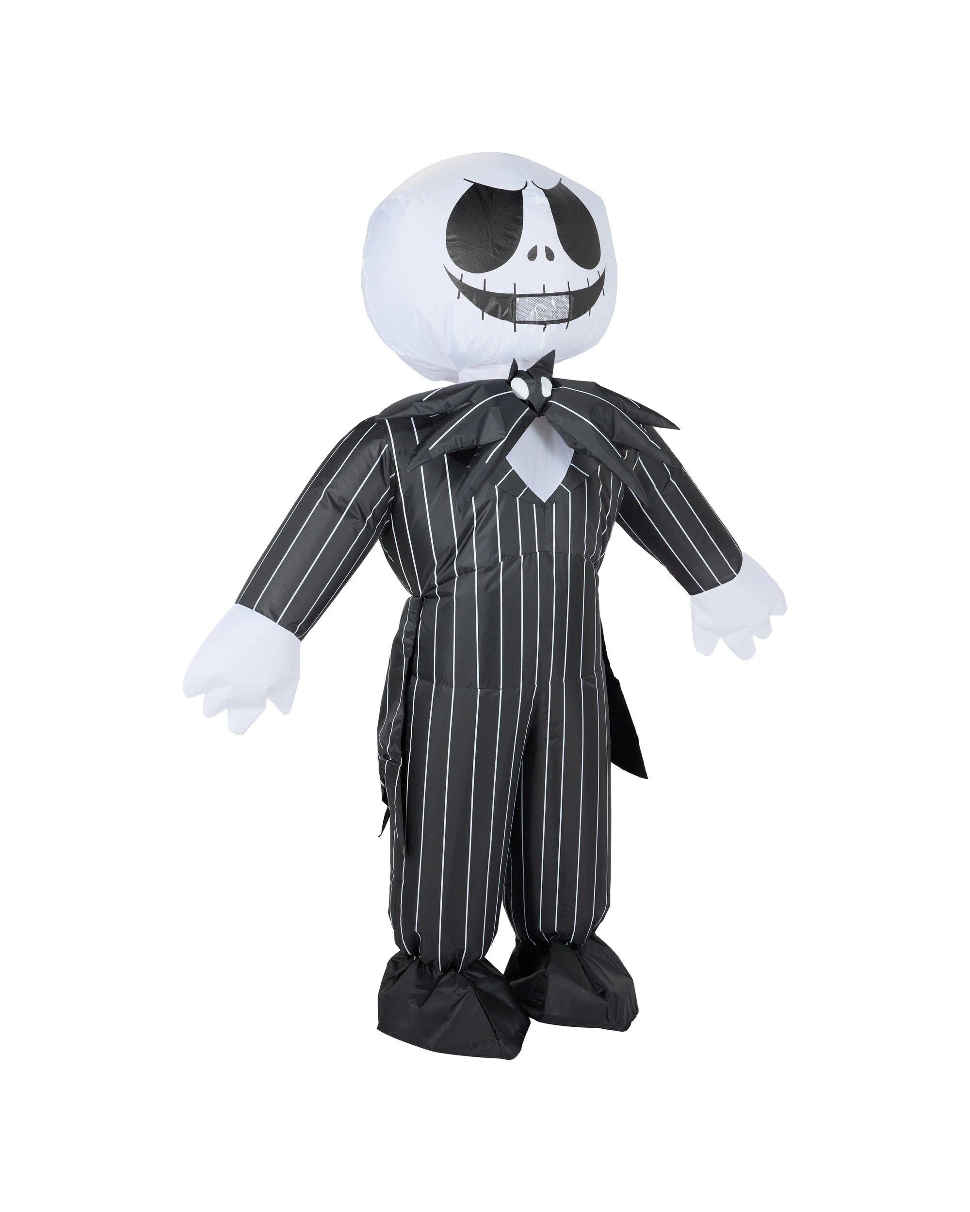 3 Disney Tim Burton's The Nightmare Before Christmas Jack Skellington Inflatable Costume - Adult, 3 of 10