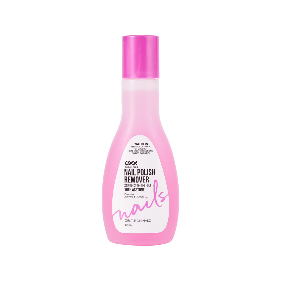 1 OXX Cosmetics Nail Polish Remover 125ml - Acetone, 1 of 2