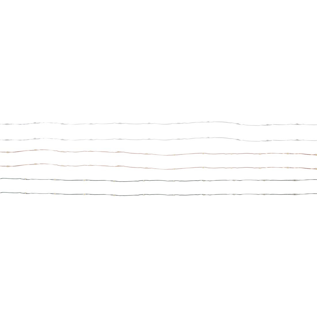 2 Low Voltage 360 LED Cascading Wire String Lights - Assorted, 2 of 6