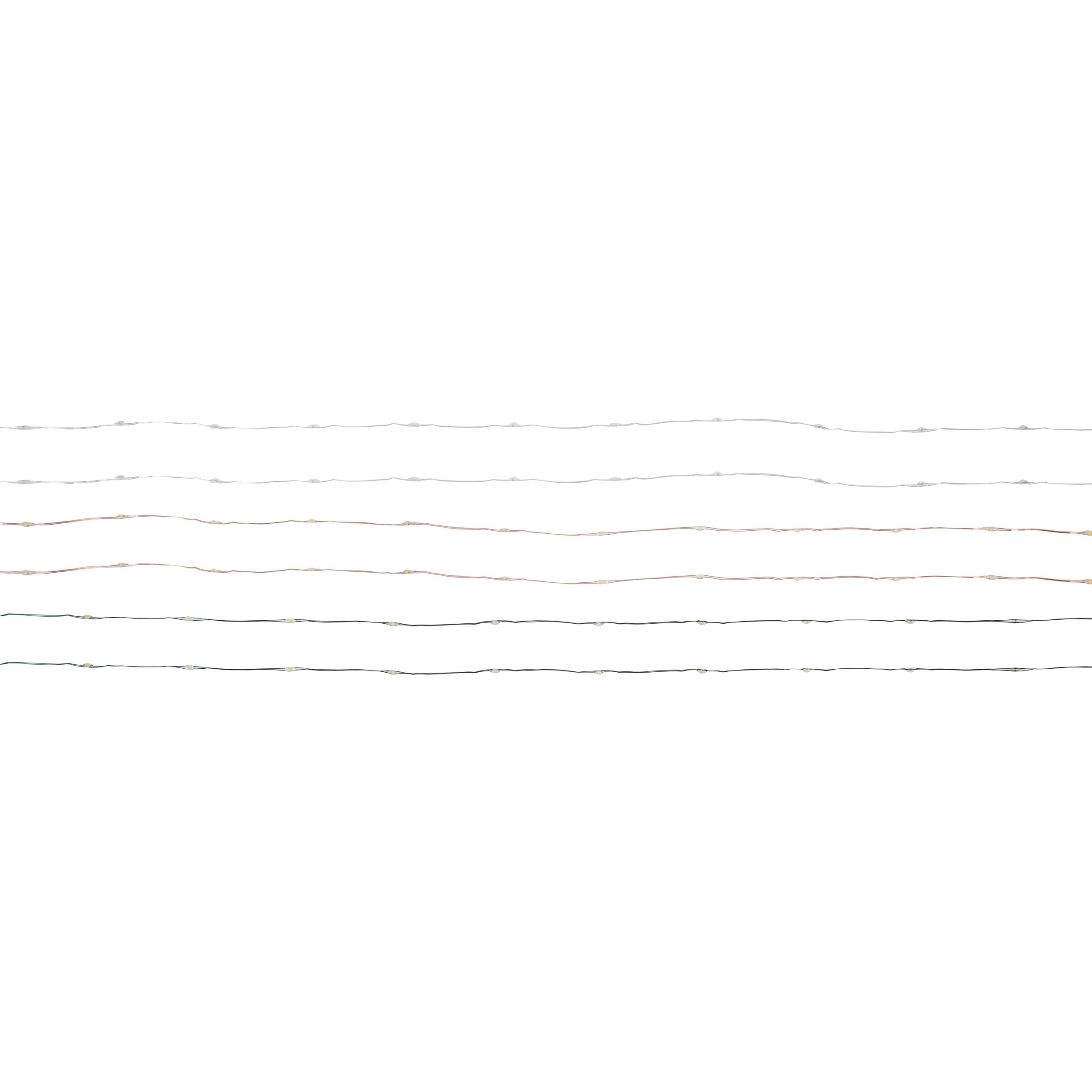 2 Low Voltage 360 LED Cascading Wire String Lights - Assorted, 2 of 6