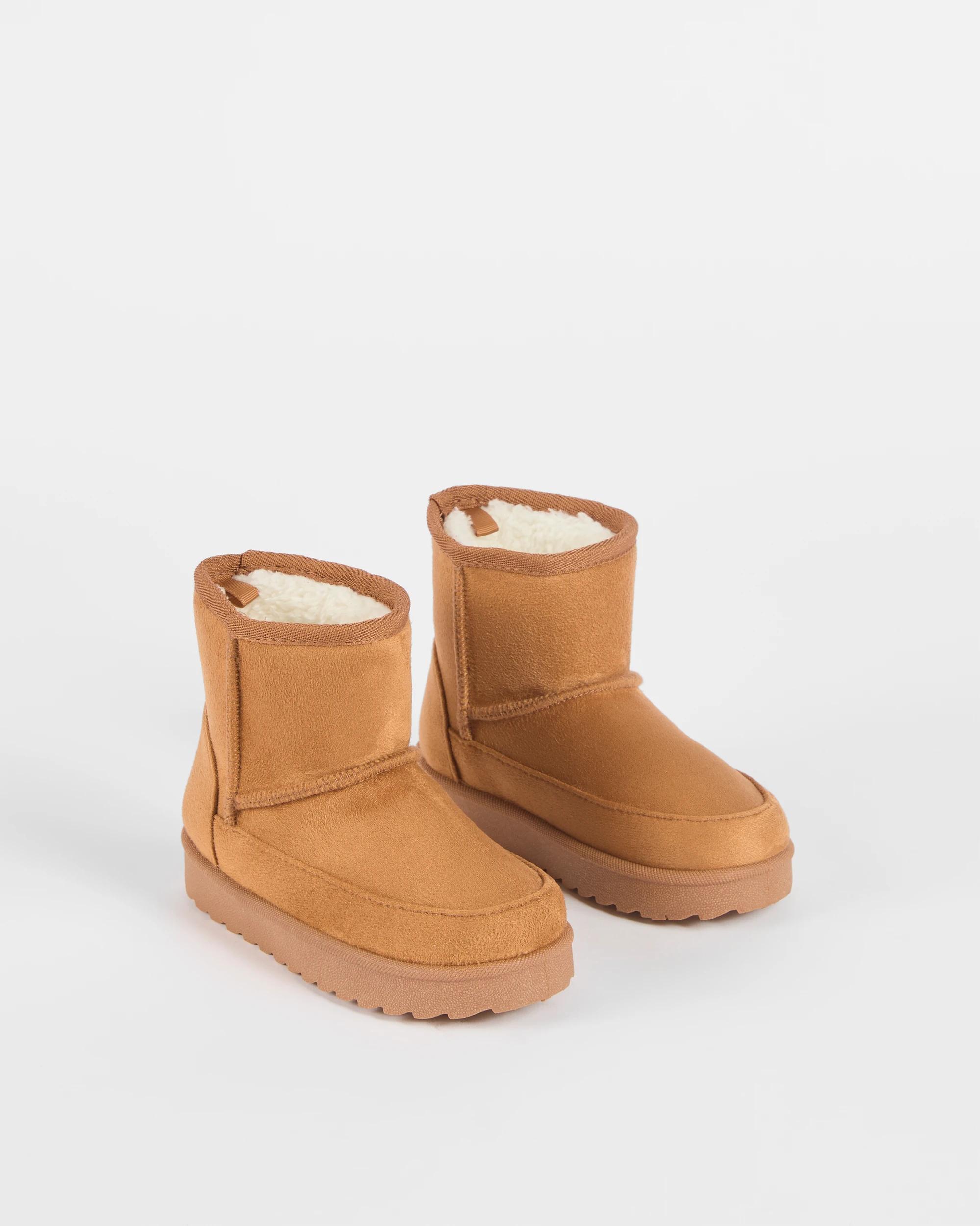 2 Target Kids Slipper Boots CHESTNUT, 2 of 3