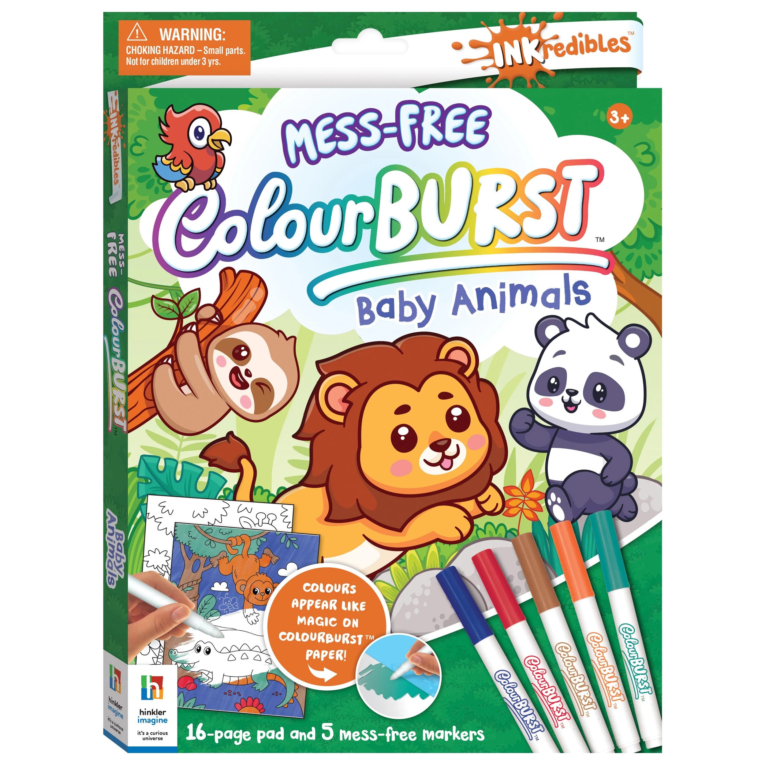 1 INKredibles Mess-Free Colour Burst Baby Animals​ - Book, 1 of 6