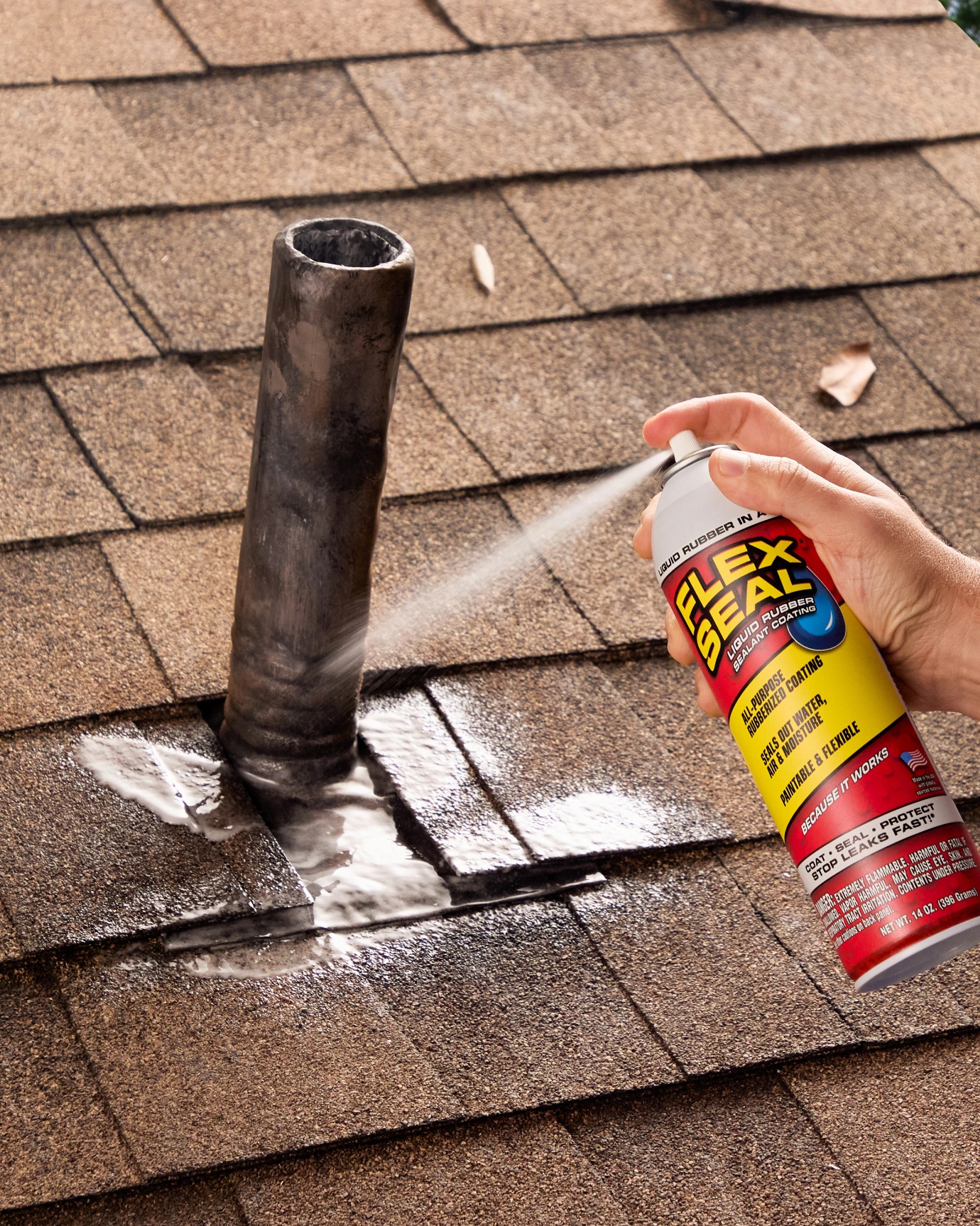 6 Flex Seal Waterproof Rubber Spray Sealant, Stop Leaks Instantly - Clear, 6 of 7