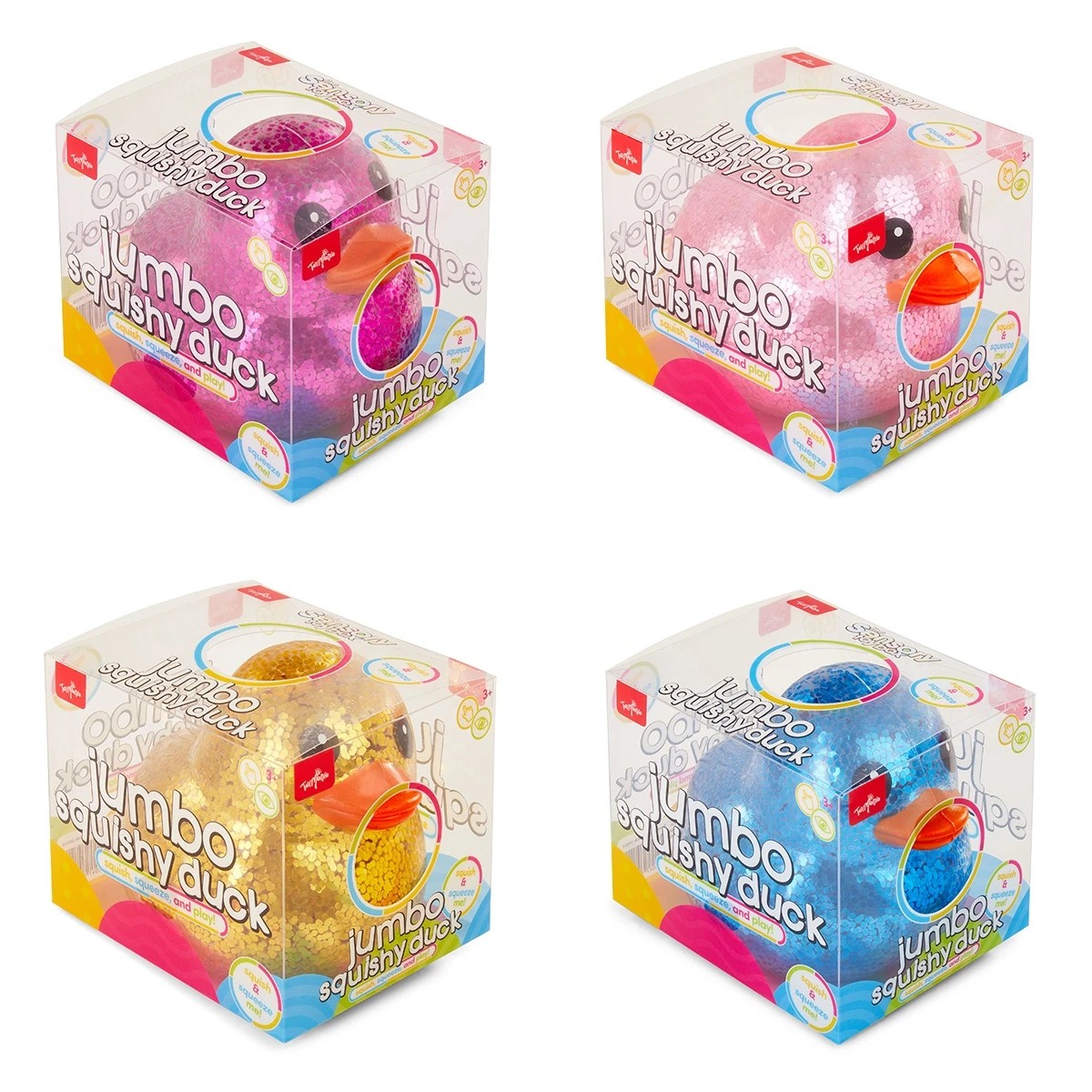 1 ToyMania Jumbo Squishy Duck - Assorted, 1 of 7