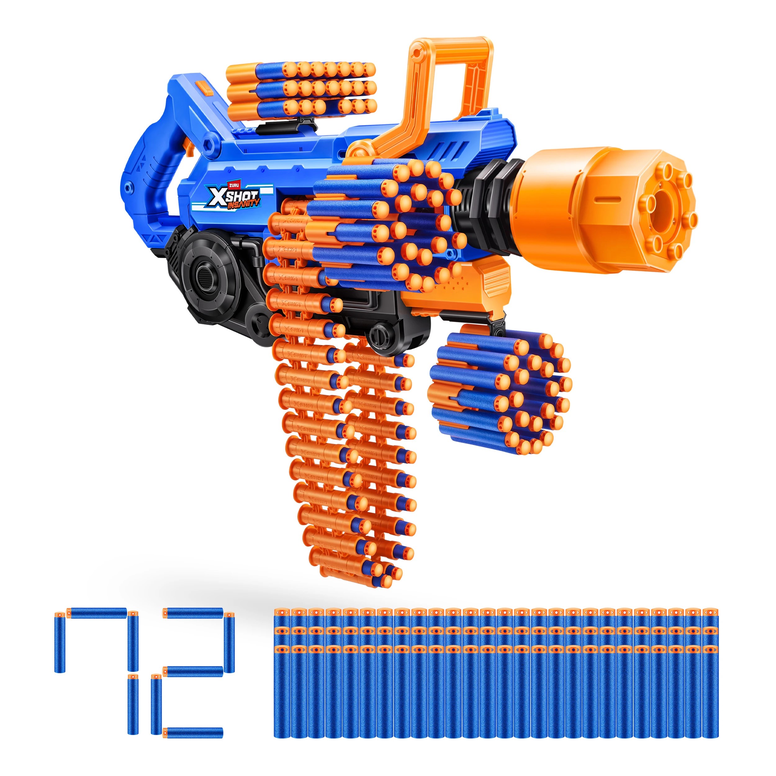 2 Zuru X-Shot Insanity Smoking Barrel Blaster, 2 of 8