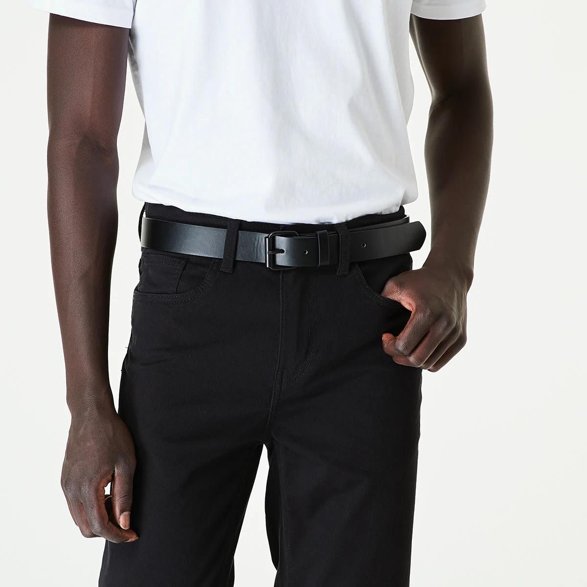 2 Casual Jeans Belt BLACK, 2 of 3