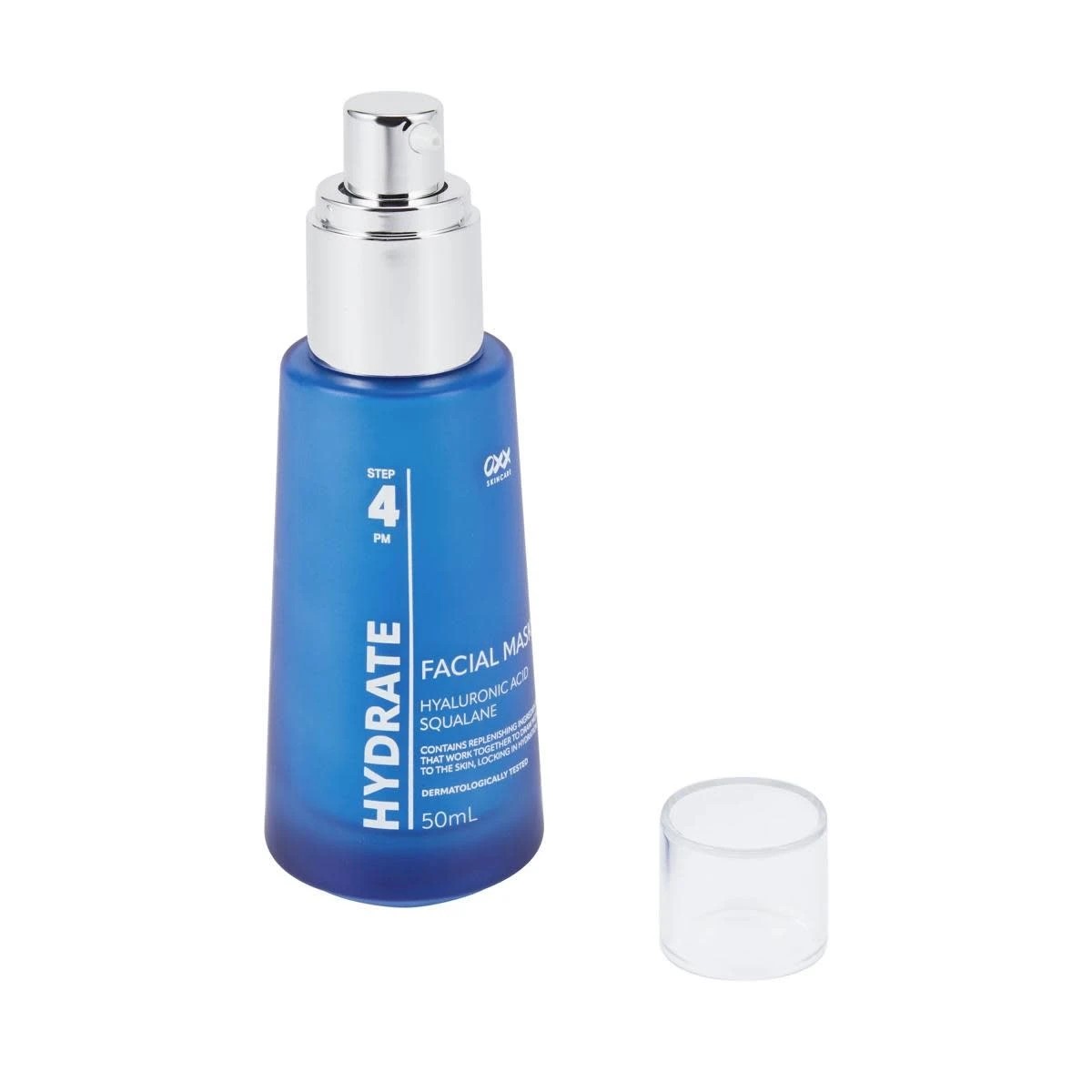 2 OXX Skincare Step 4 PM Hydrate Facial Mask 50ml - Hyaluronic Acid and Squalane, 2 of 4
