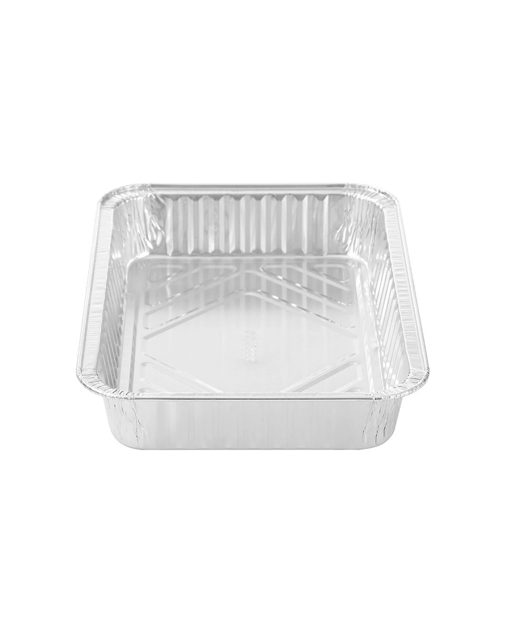 2 20pc Lemon & Lime Value Bbq Foil Tray Container Rectangle 31.5x21.5cm Silver
 - Silver, 2 of 4