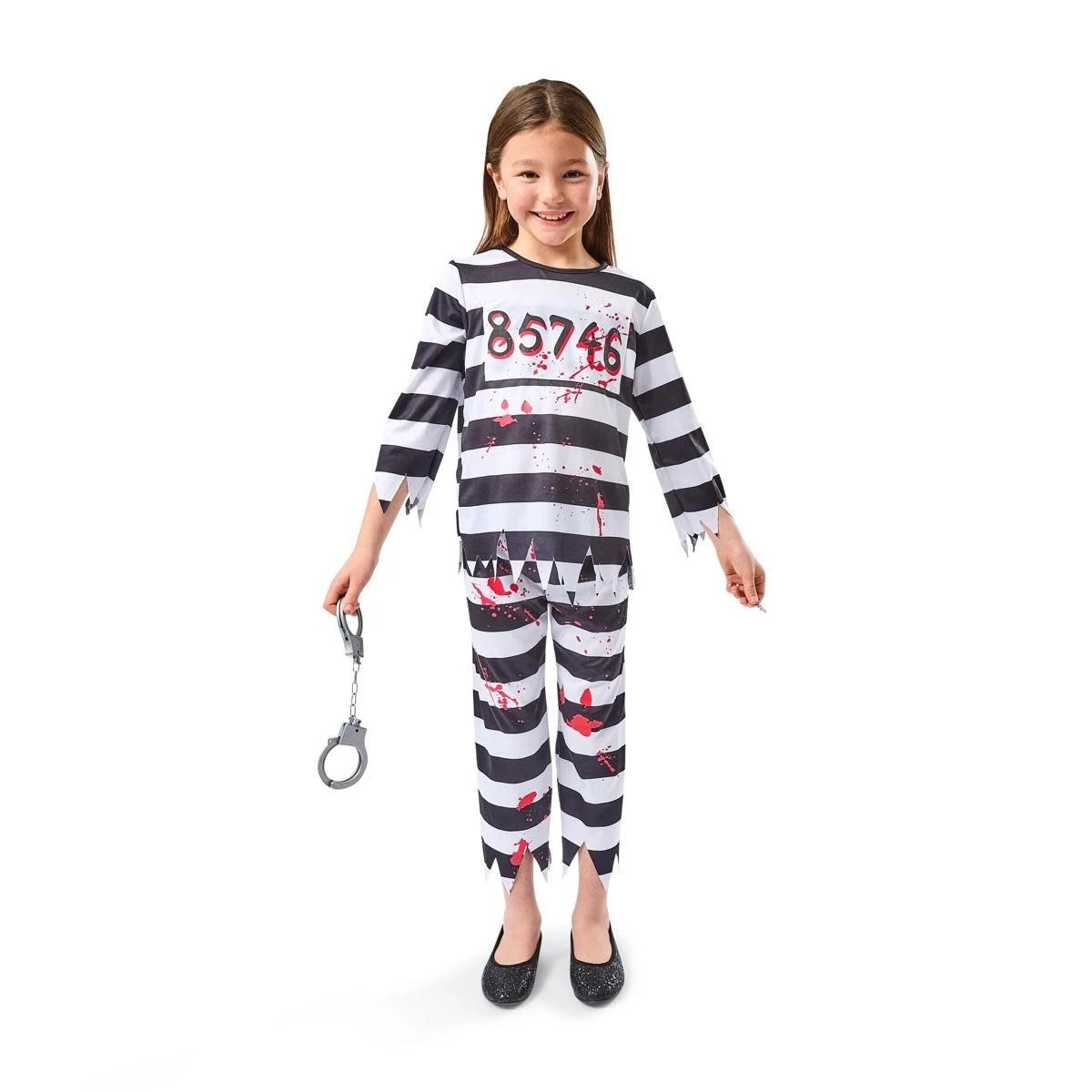 3 3 Piece Prisoner Costume - Ages 8+, 3 of 10