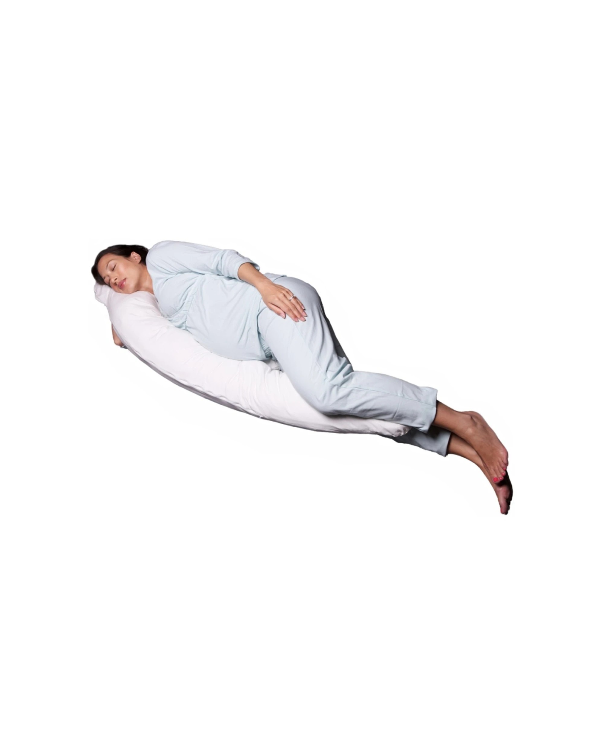 2 My Breast Friend 3-In-1 Body Pillow Comfortable Supportive Pregnancy Use - Plain, 2 of 2