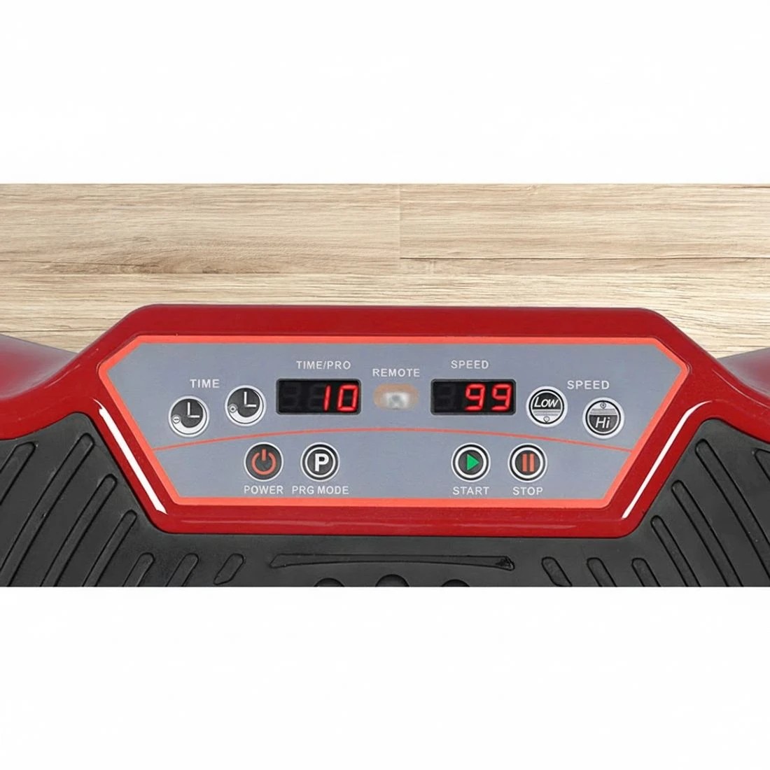 6 Everfit Vibration Machine Platform Resistance Rope Home Fitness - Brown, 6 of 8